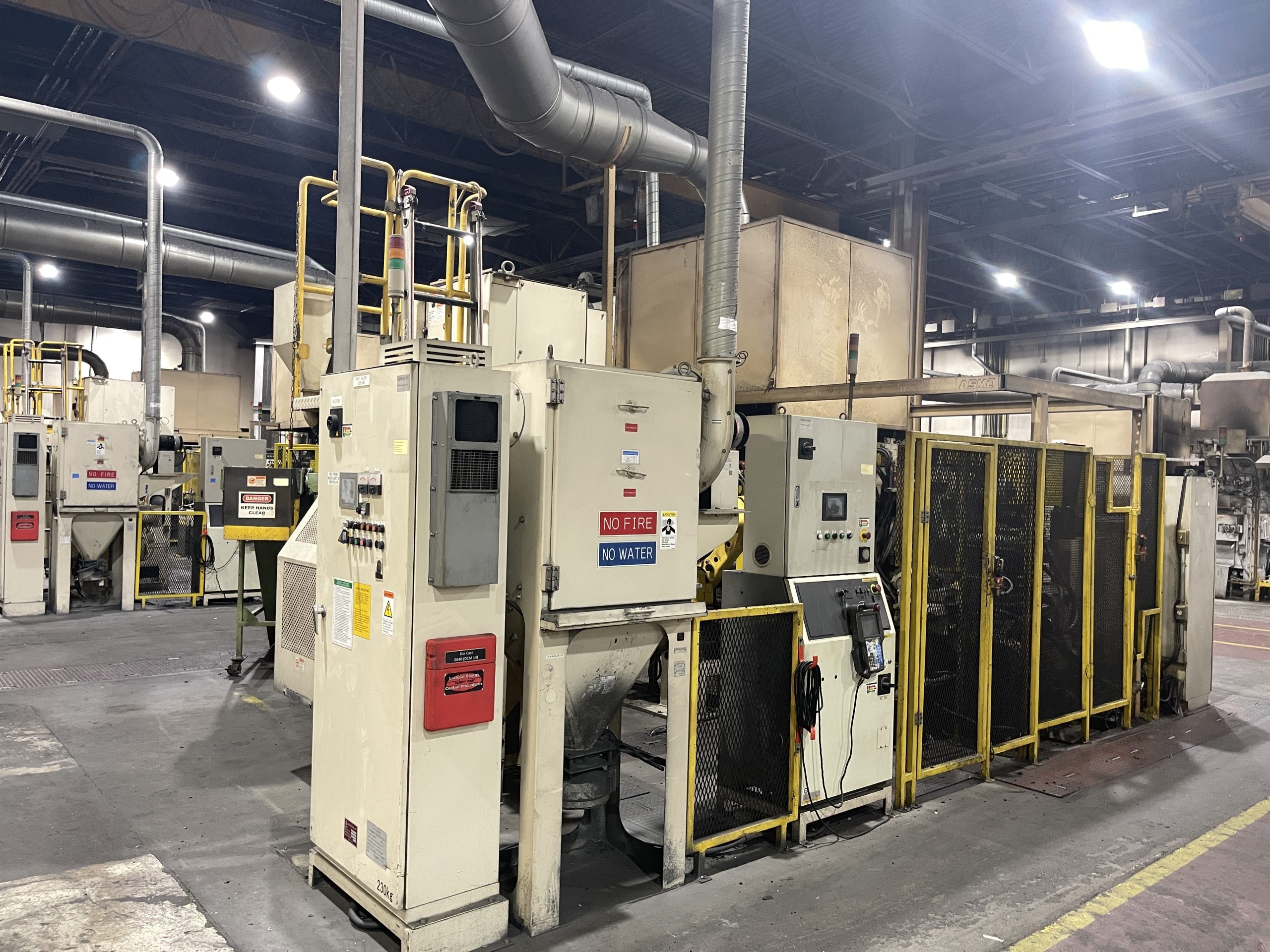 Used Toshiba 350 Ton Cold Chamber Die Casting Machine #4988