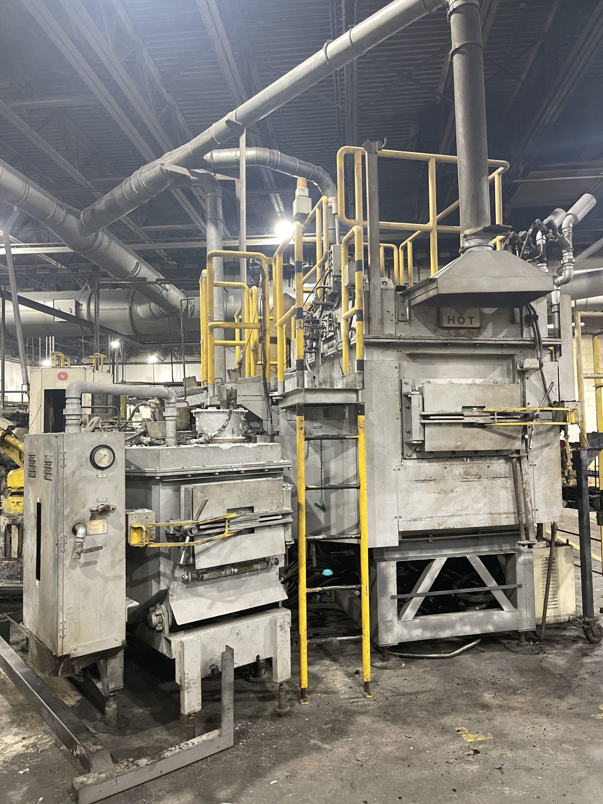 Used Toshiba 350 Ton Cold Chamber Die Casting Machine #4988