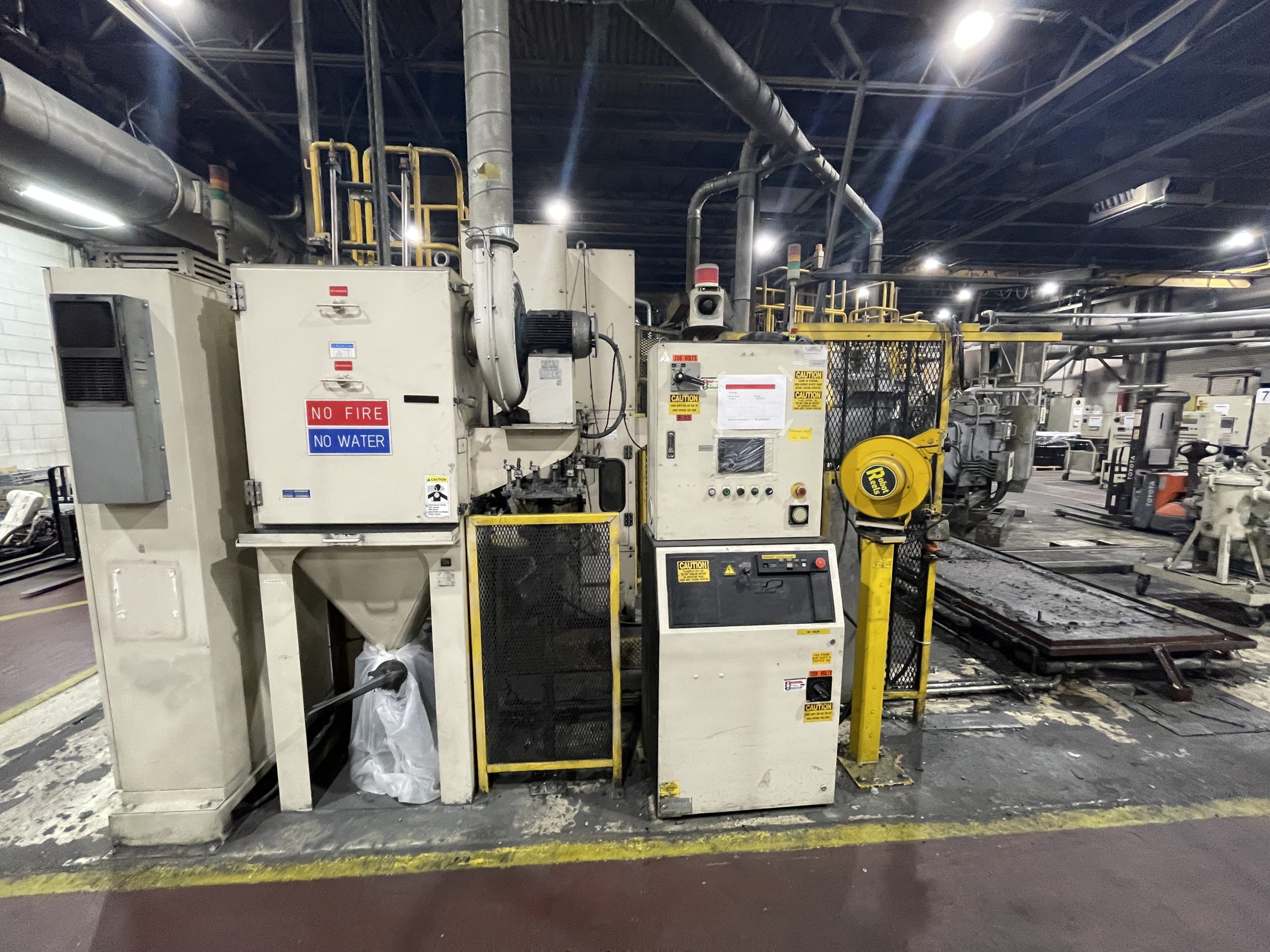 Used Toshiba 350 Ton Cold Chamber Die Casting Machine #4988