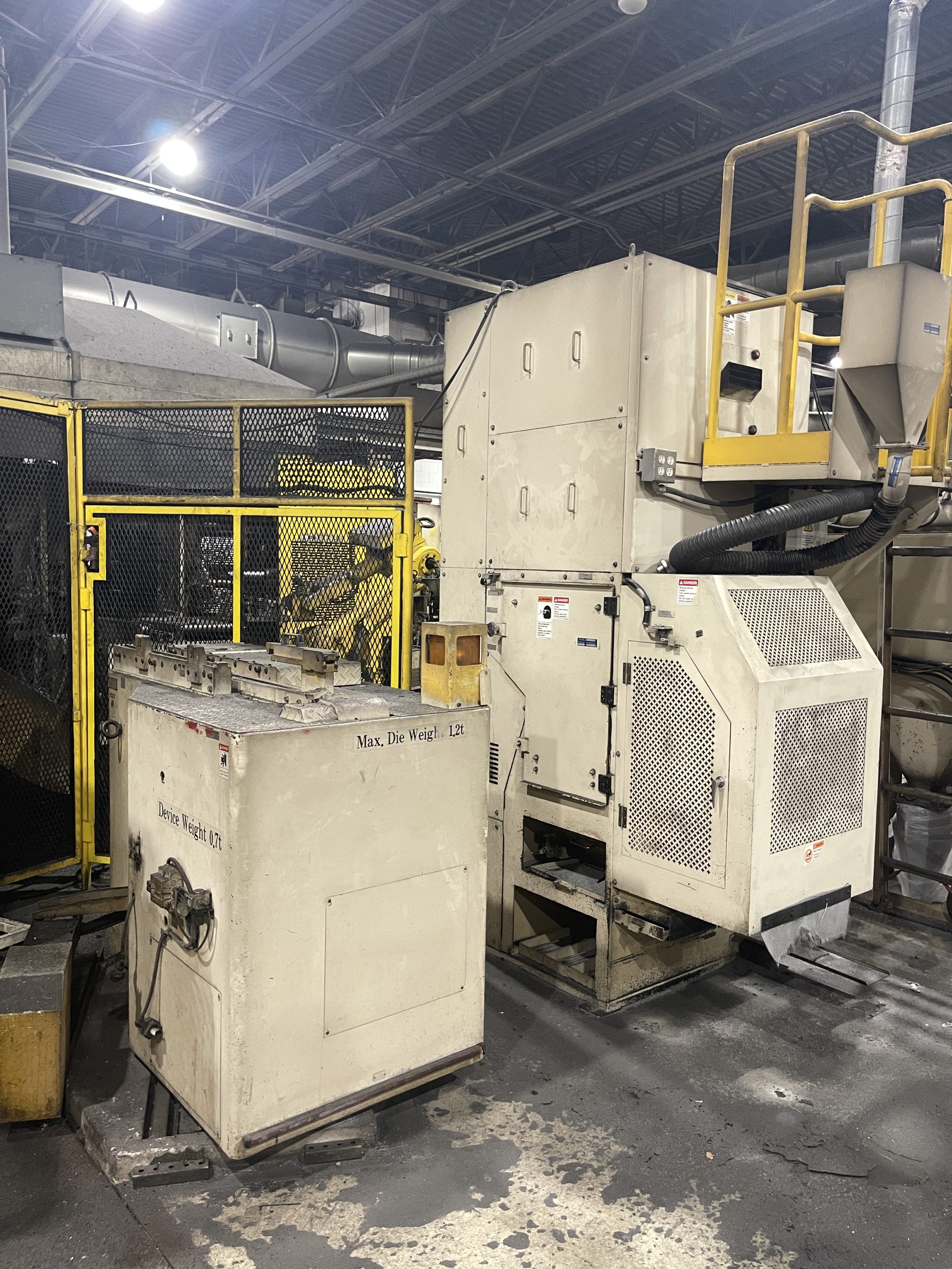Used Toyo 250 Ton Cold Chamber Die Casting Machine #4981
