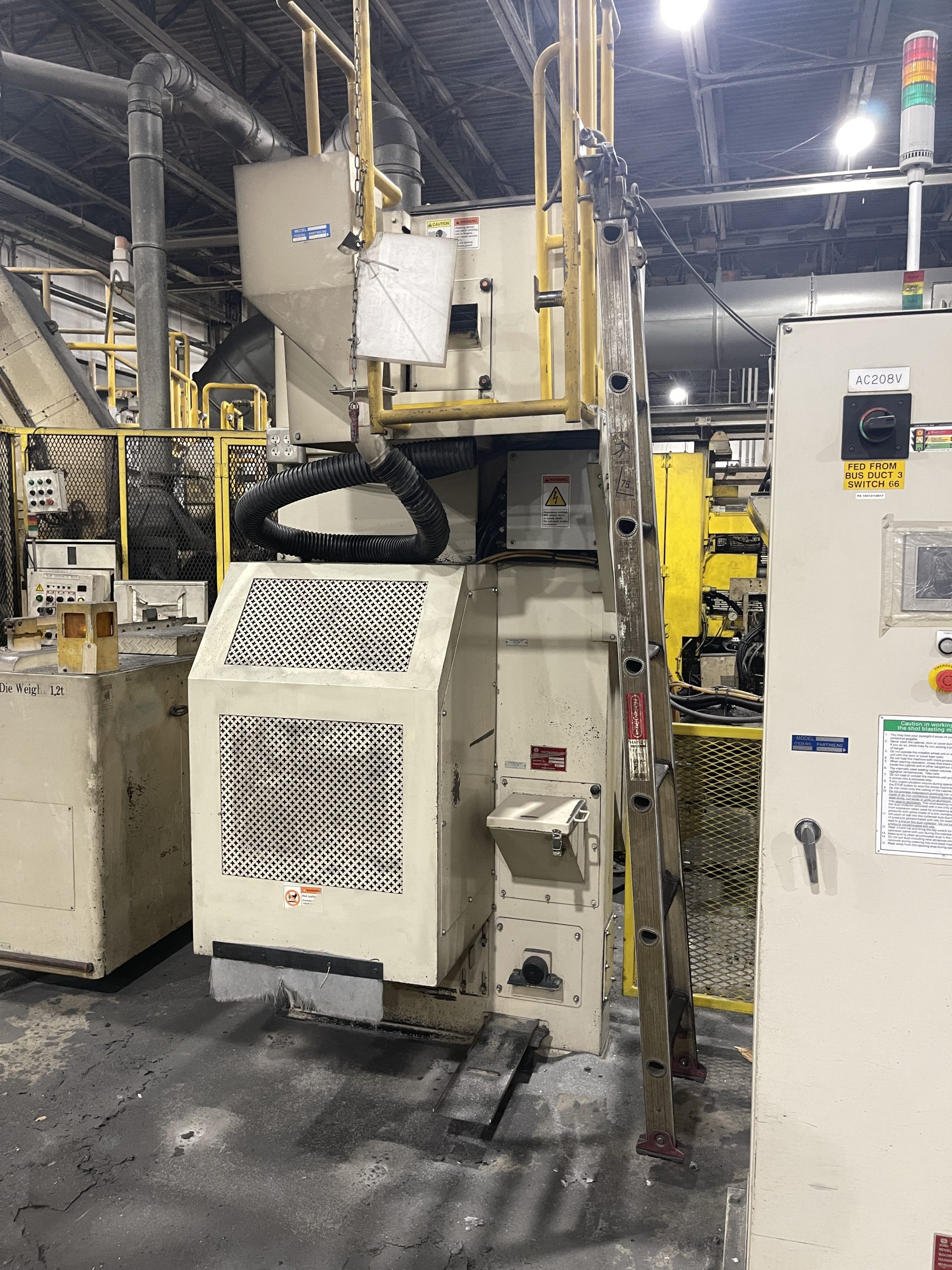 Used Toyo 250 Ton Cold Chamber Die Casting Machine #4981