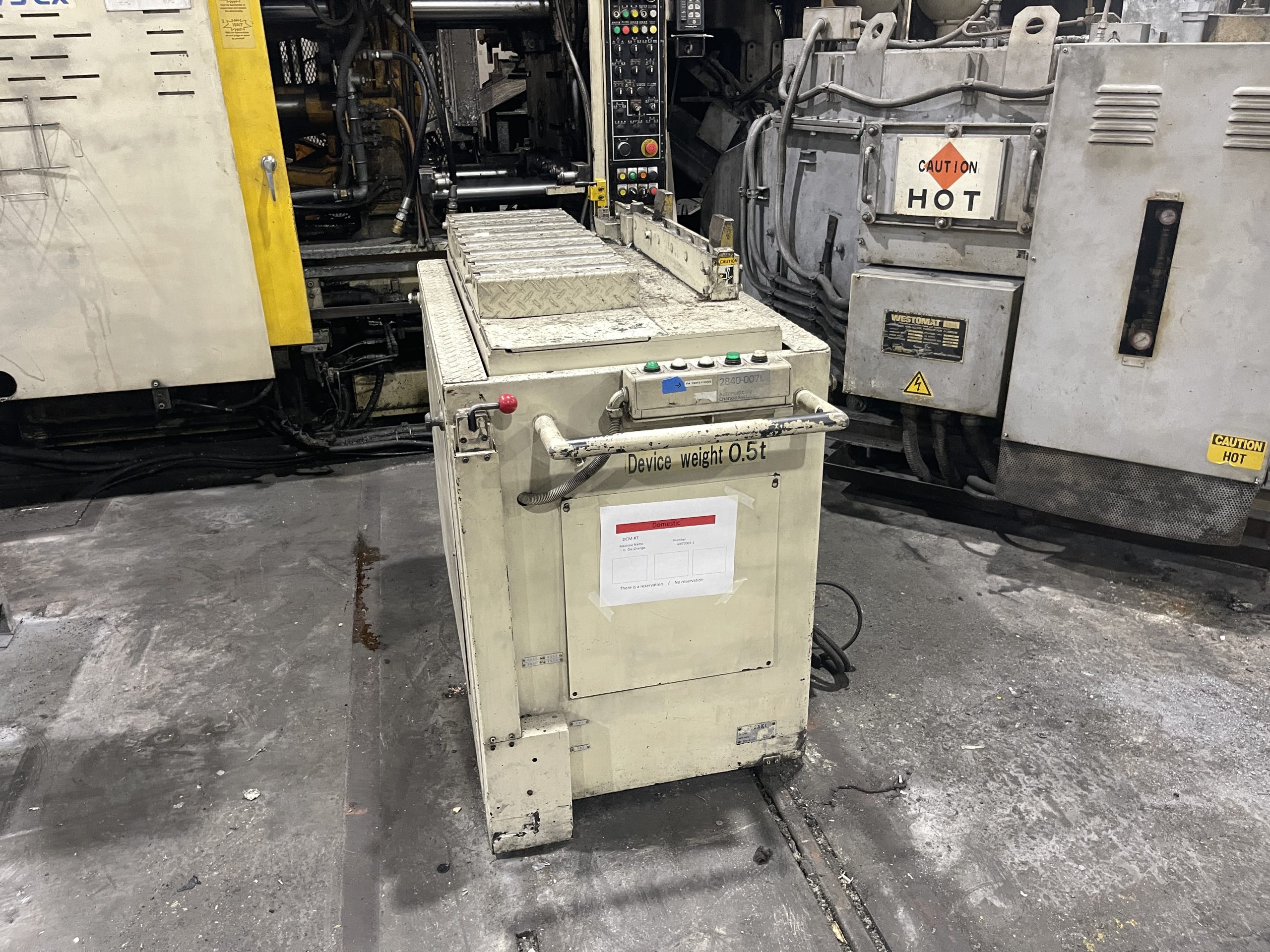 Used Toyo 250 Ton Cold Chamber Die Casting Machine #4983