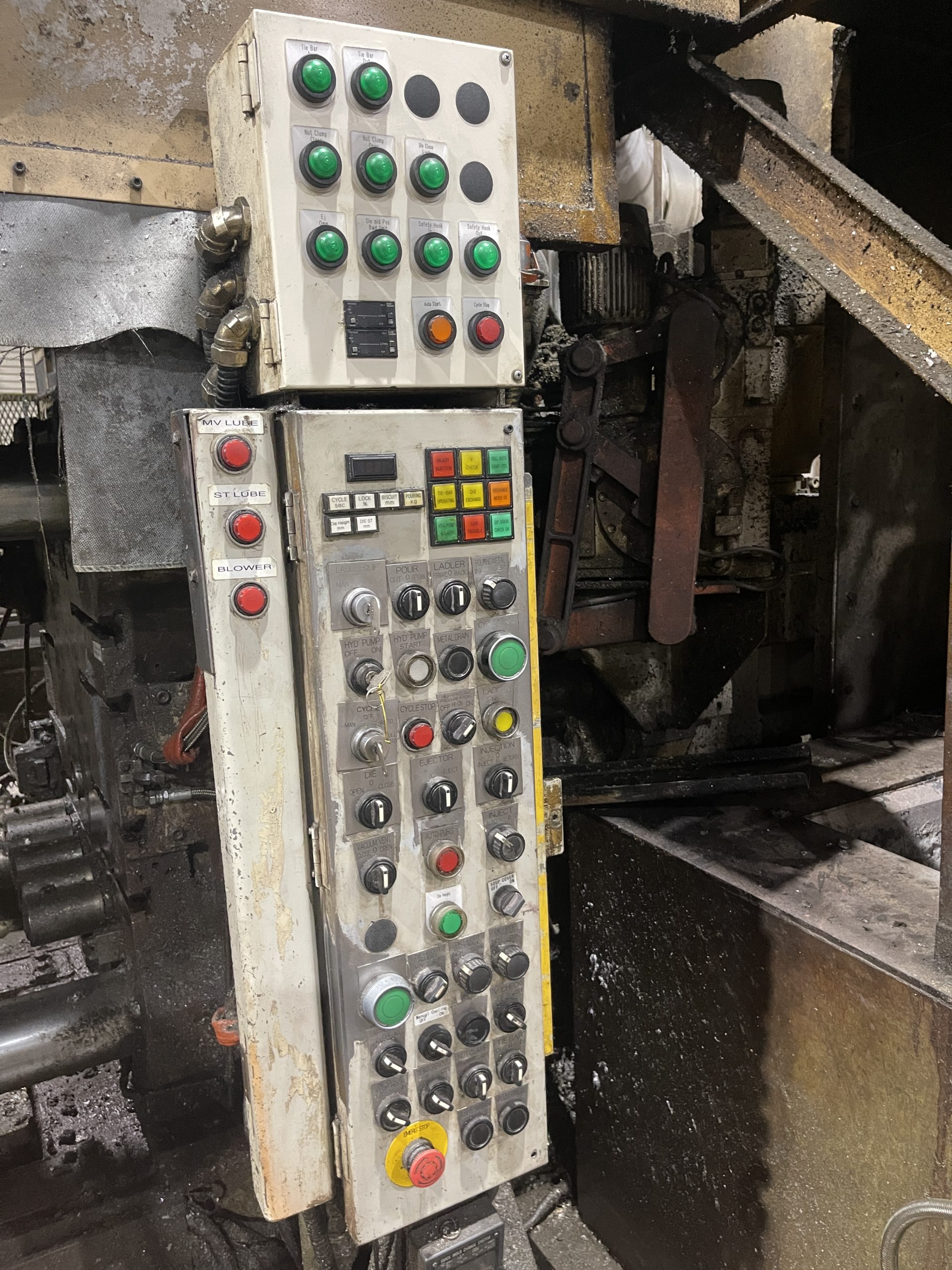 Used Toshiba 350 Ton Cold Chamber Die Casting Machine #4984