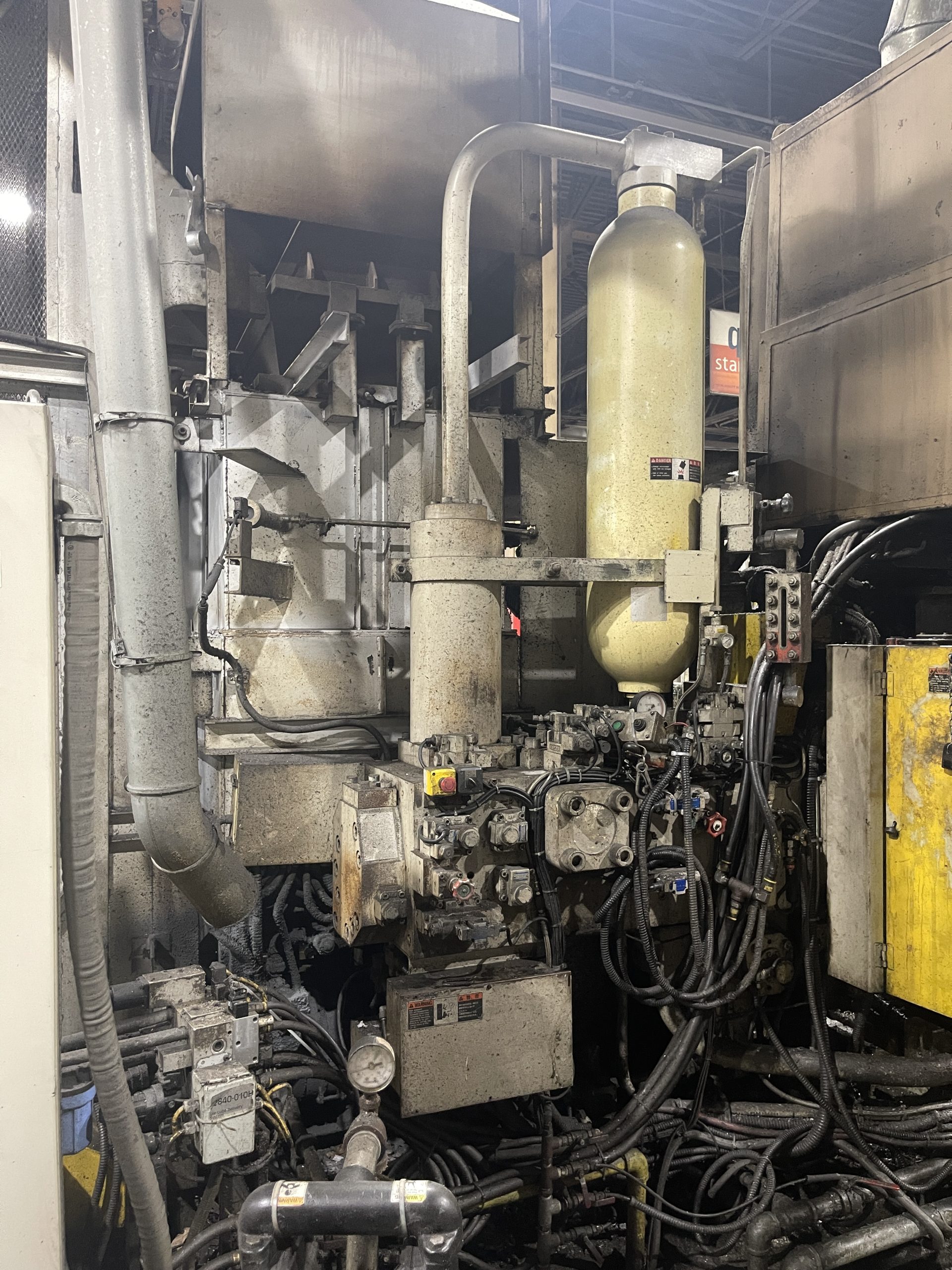 Used Toshiba 350 Ton Cold Chamber Die Casting Machine #4984