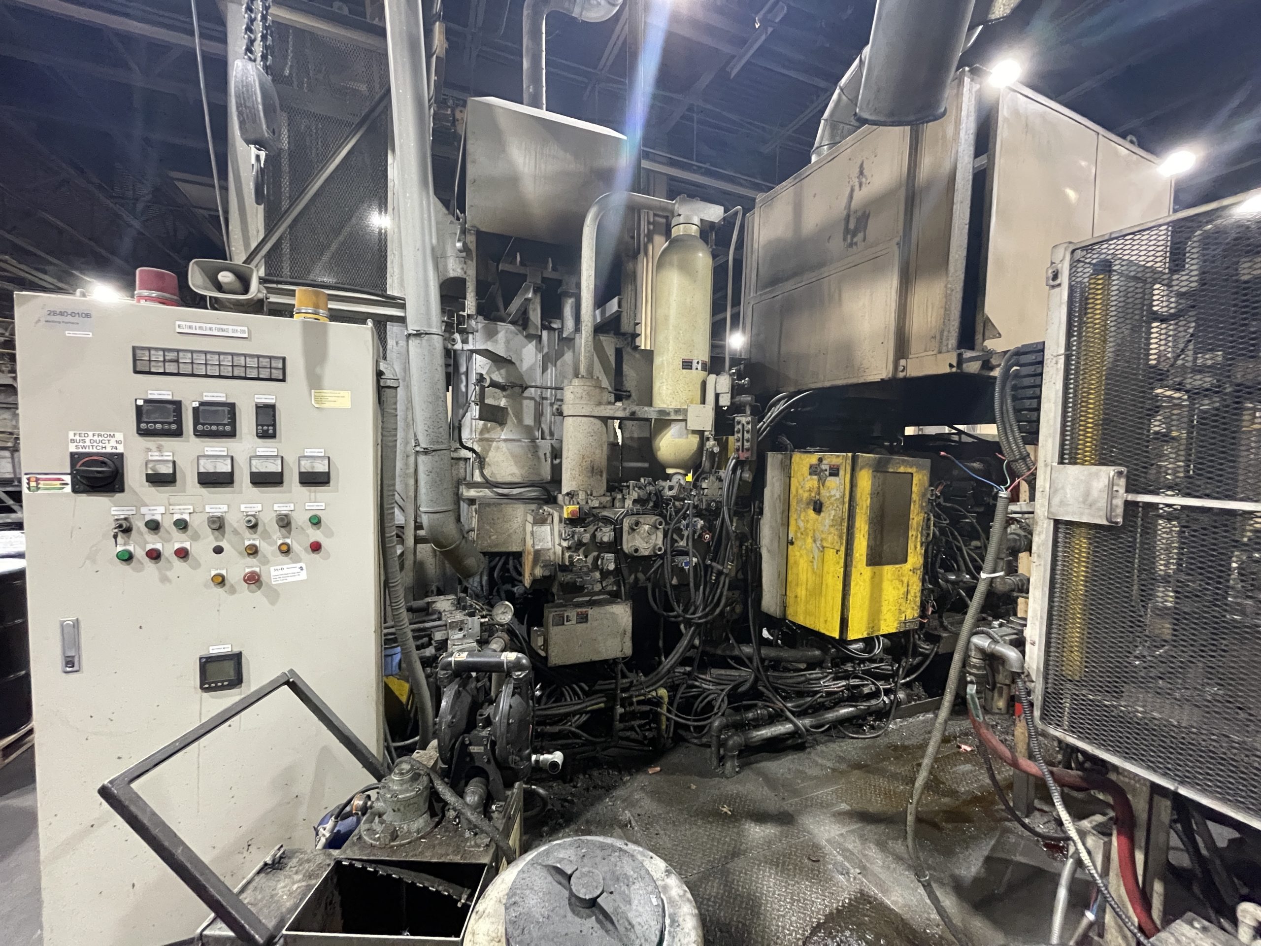 Used Toshiba 350 Ton Cold Chamber Die Casting Machine #4984