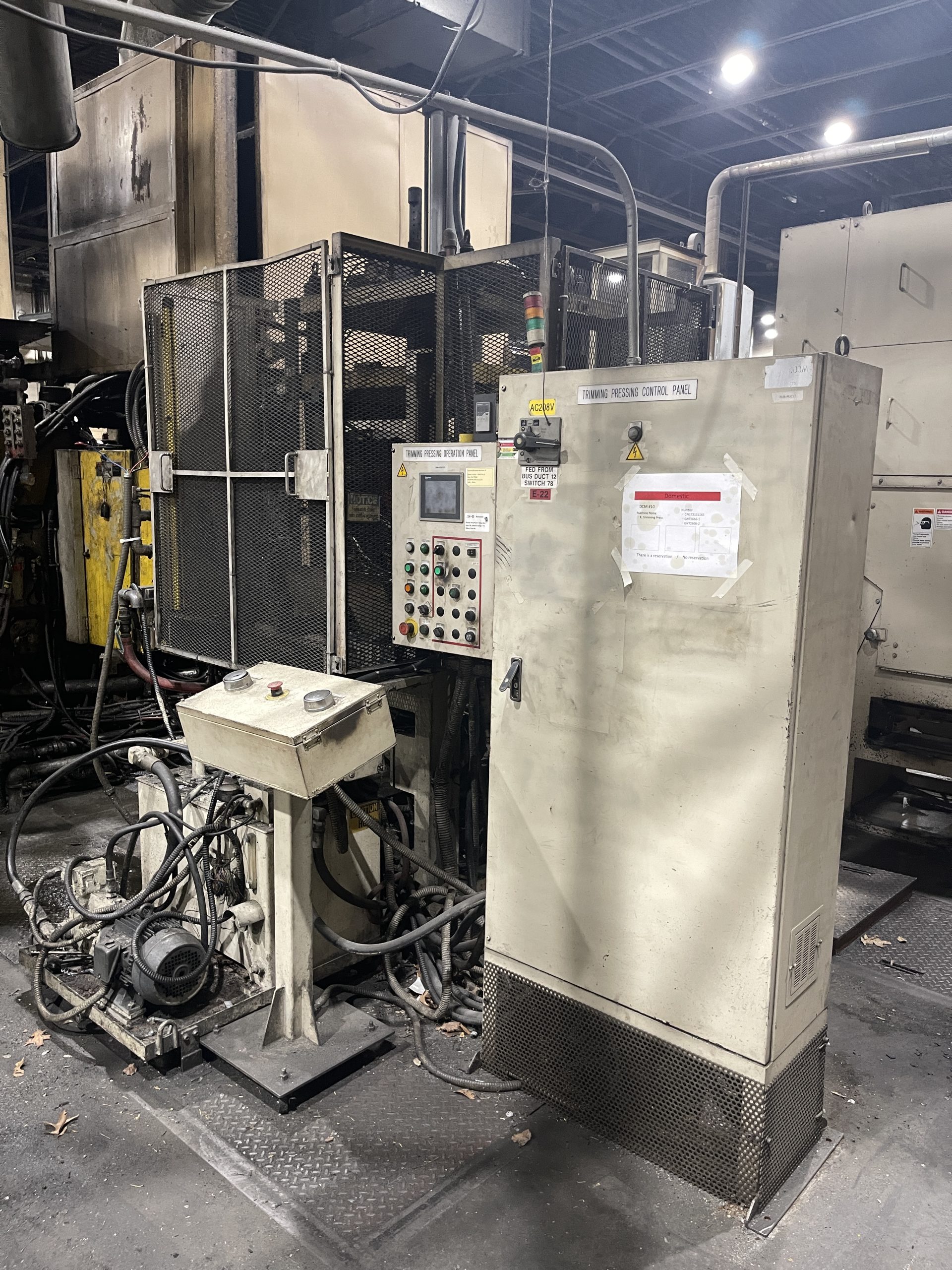 Used Toshiba 350 Ton Cold Chamber Die Casting Machine #4984