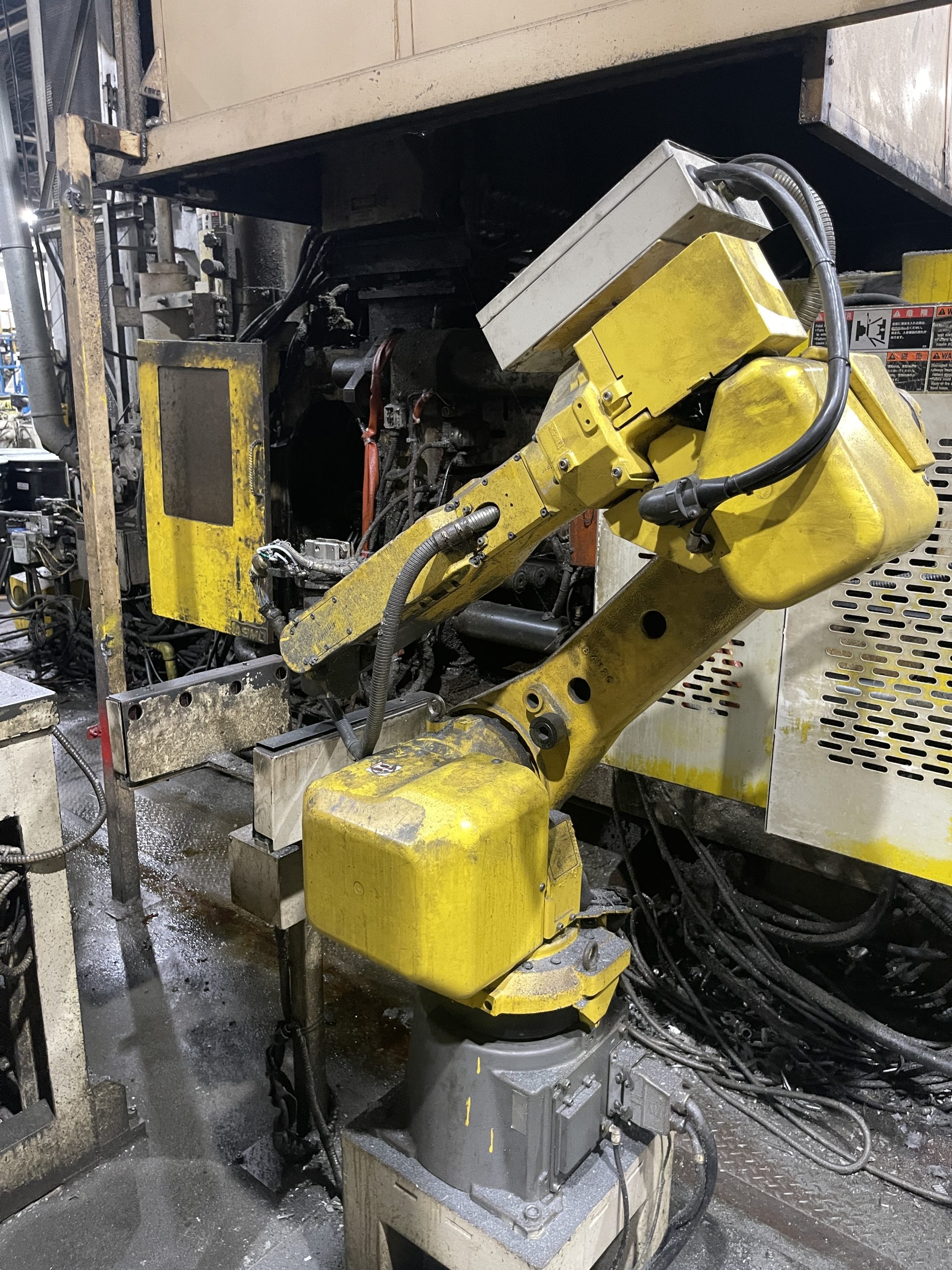 Used Toshiba 350 Ton Cold Chamber Die Casting Machine #4984