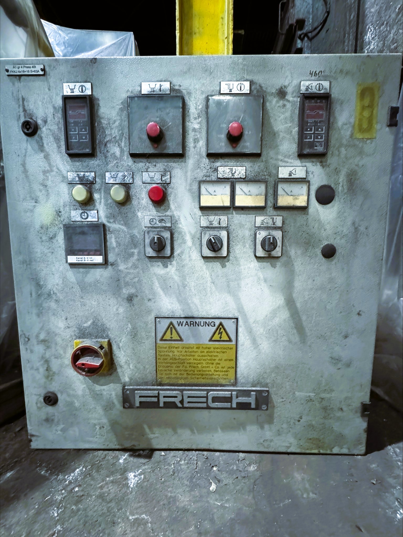 Used Frech DAW 40 Ton Hot Chamber Die Casting Machine