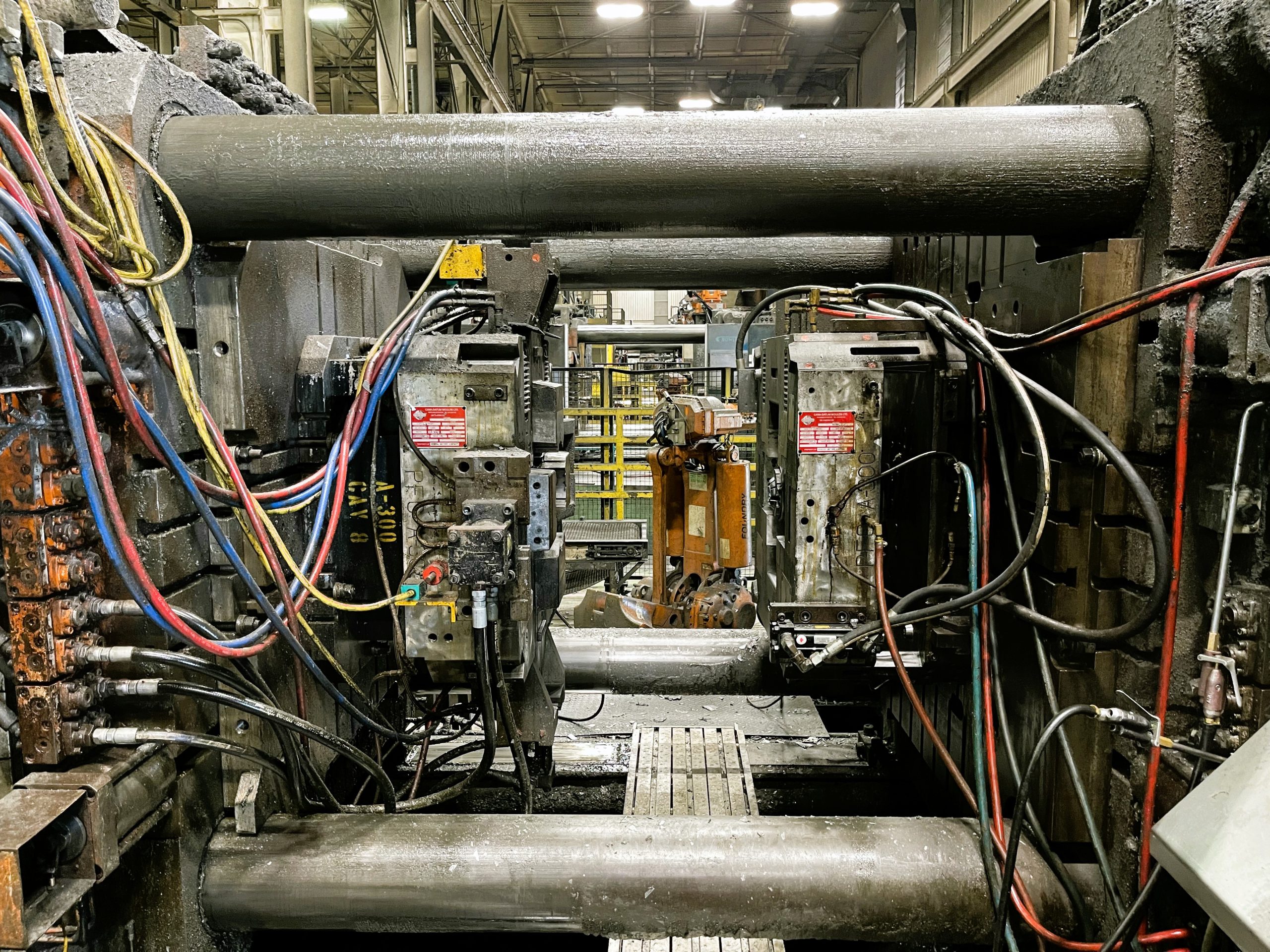 Used Buhler Evolution 180 DL 1800 Metric Ton Cold Chamber Die Casting Machine #4998