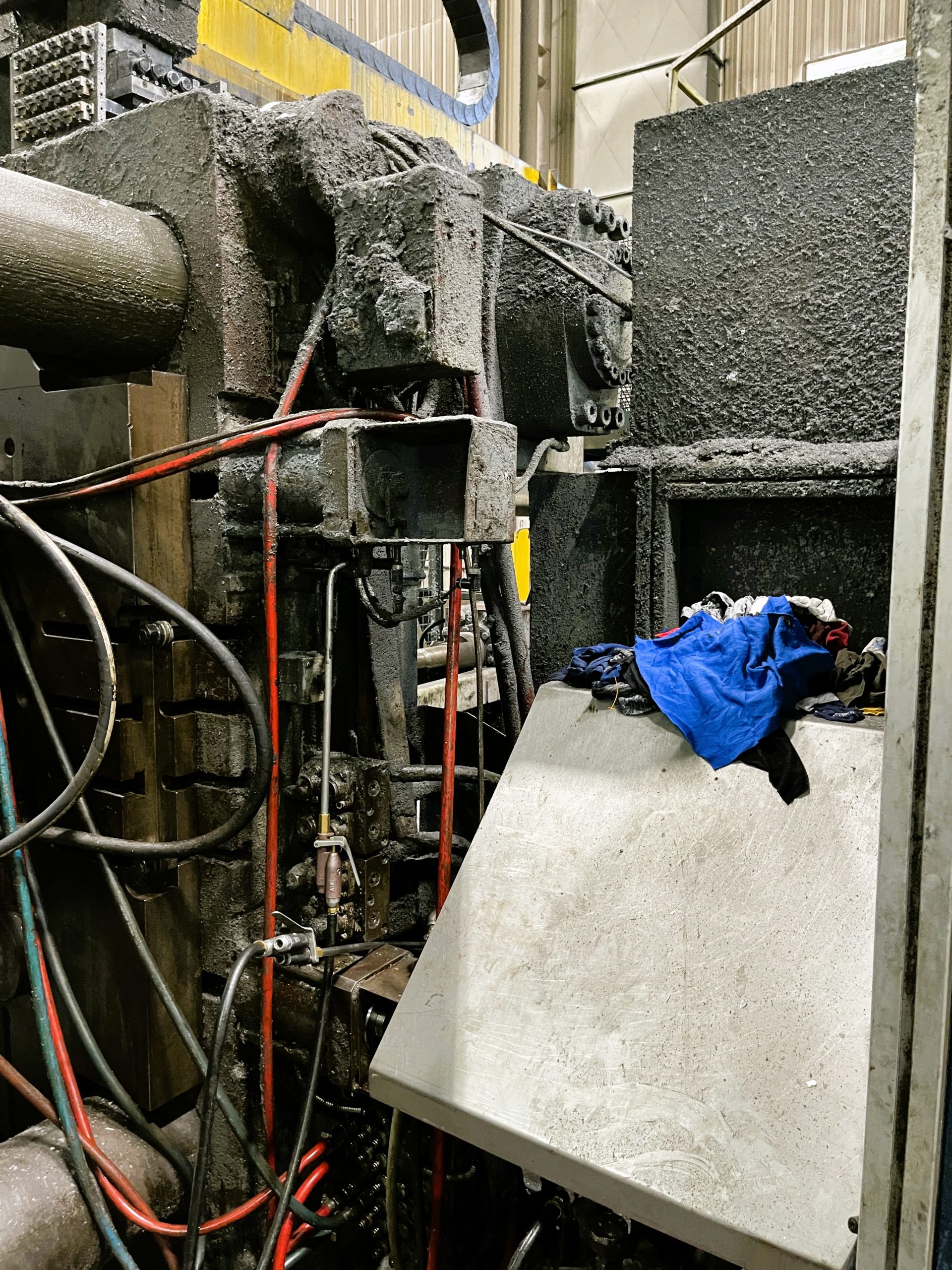 Used Buhler Evolution 180 DL 1800 Metric Ton Cold Chamber Die Casting Machine #4998