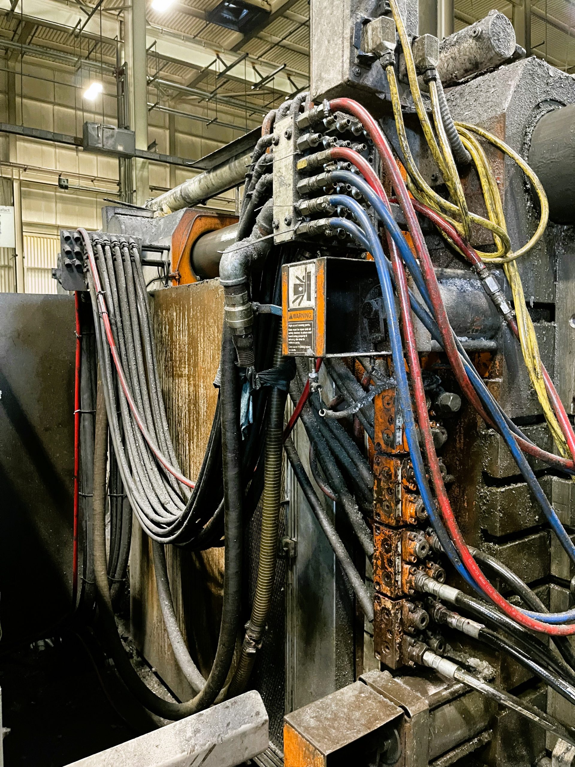 Used Buhler Evolution 180 DL 1800 Metric Ton Cold Chamber Die Casting Machine #4998