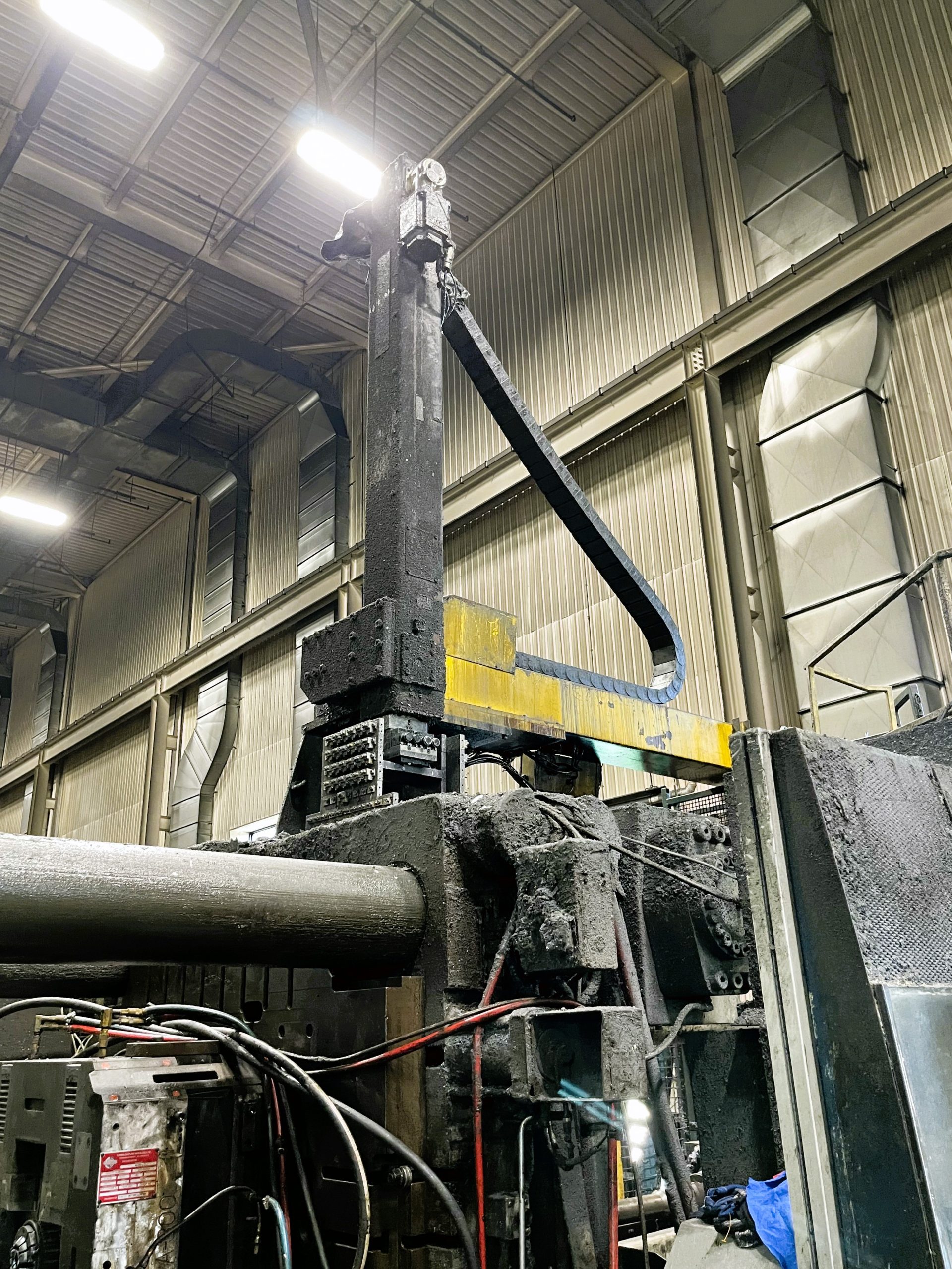 Used Buhler Evolution 180 DL 1800 Metric Ton Cold Chamber Die Casting Machine #4998