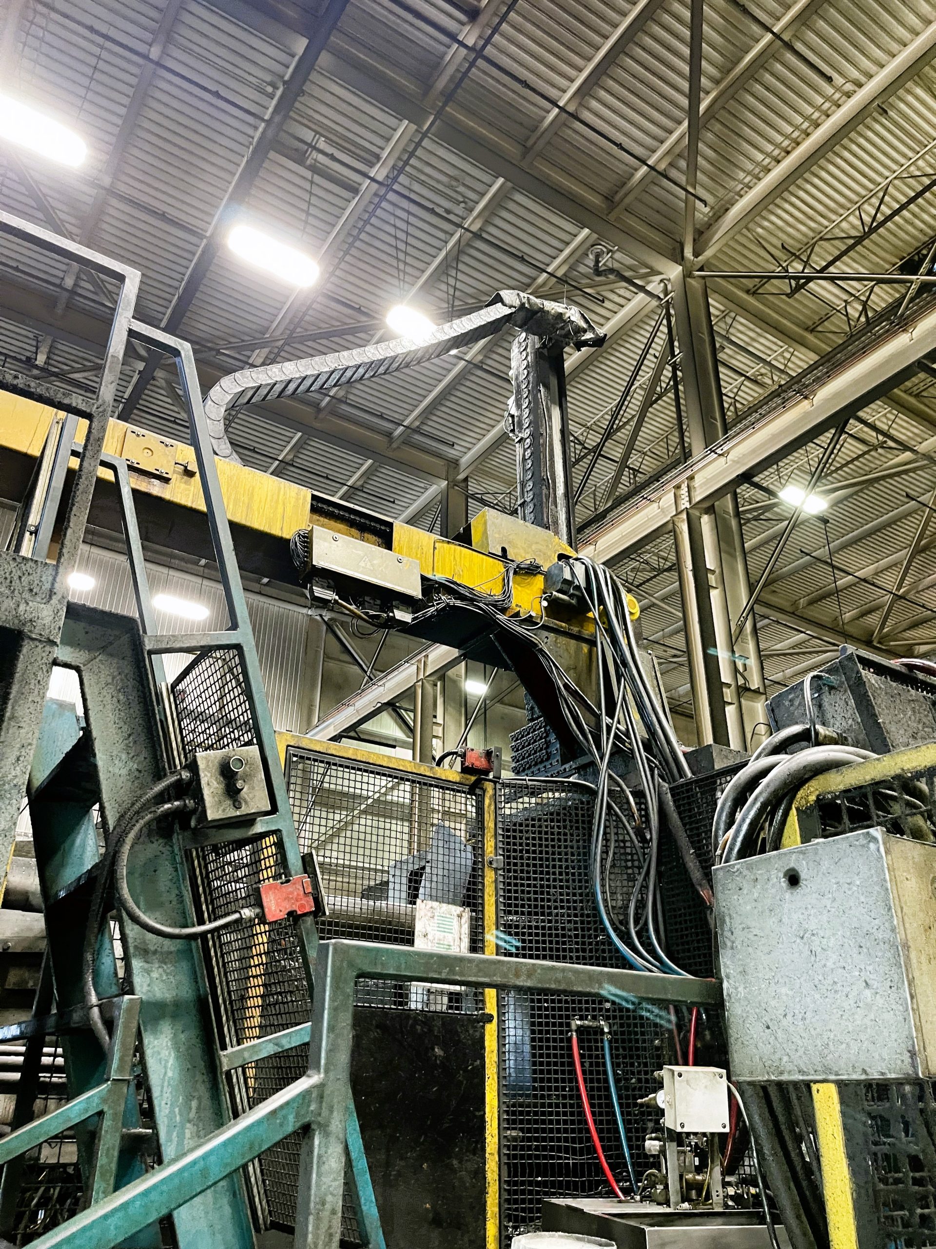 Used Buhler Evolution 180 DL 1800 Metric Ton Cold Chamber Die Casting Machine #4998