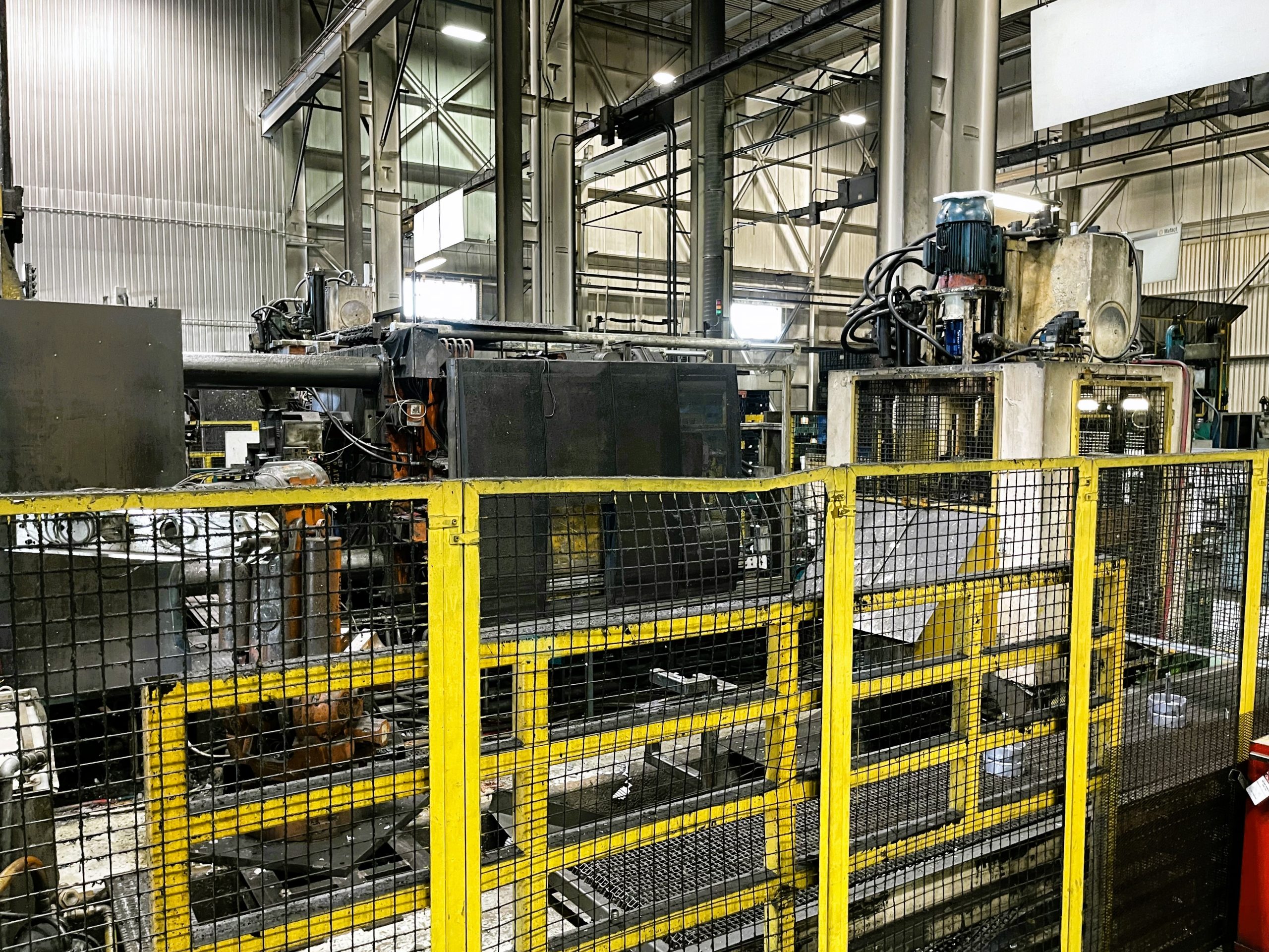 Used Buhler Evolution 180 DL 1800 Metric Ton Cold Chamber Die Casting Machine #4998