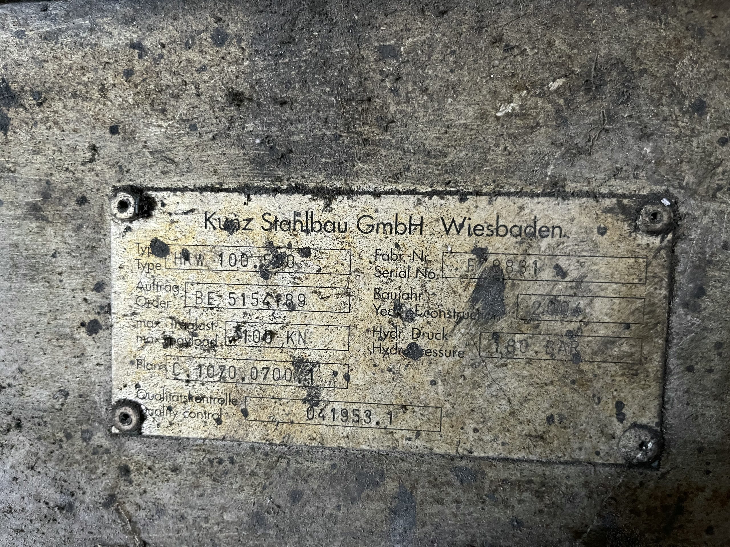 Used Buhler Evolution 180 DL 1800 Metric Ton Cold Chamber Die Casting Machine #4998