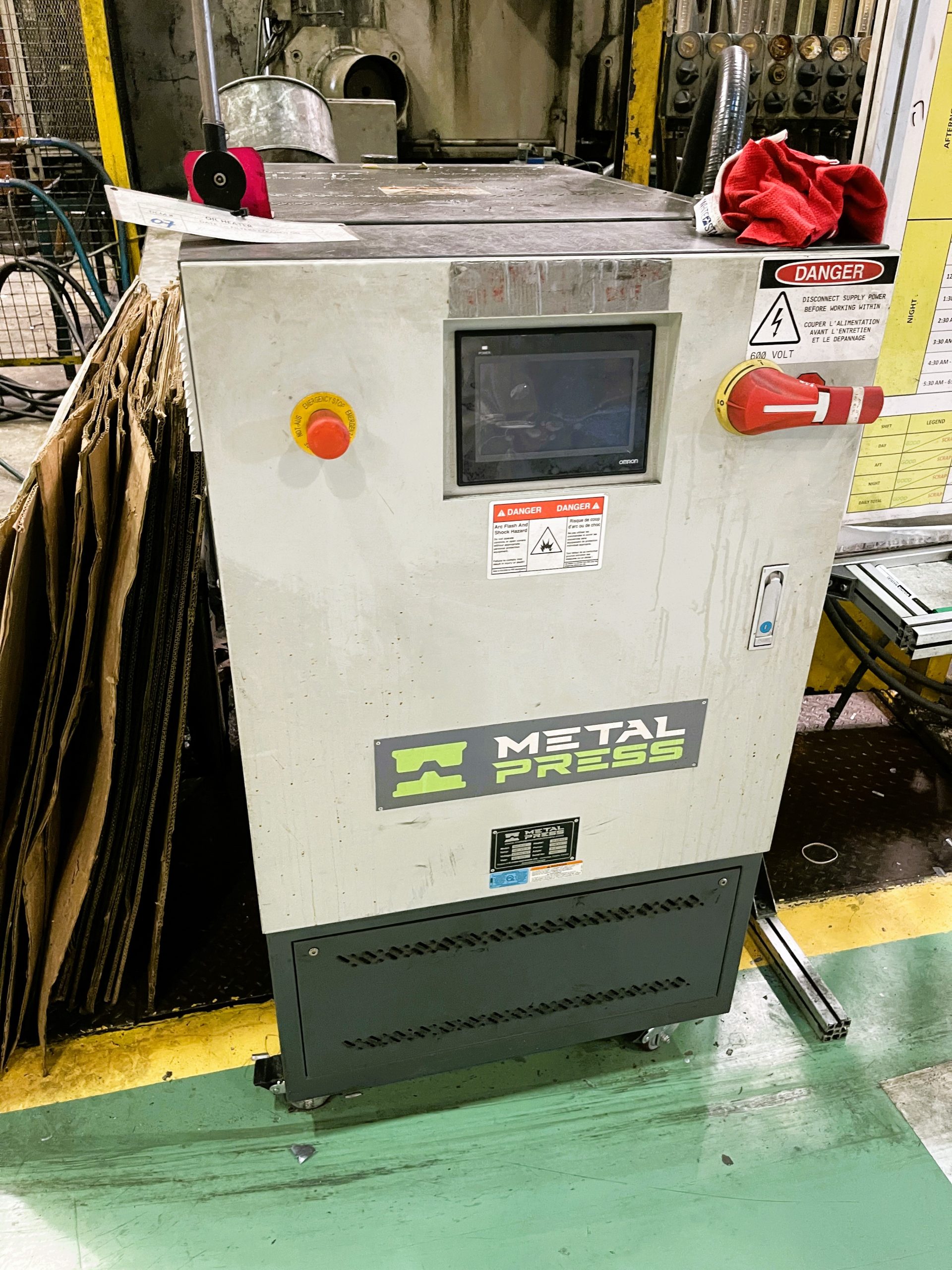 Used Buhler Evolution 180 DL 1800 Metric Ton Cold Chamber Die Casting Machine #4998