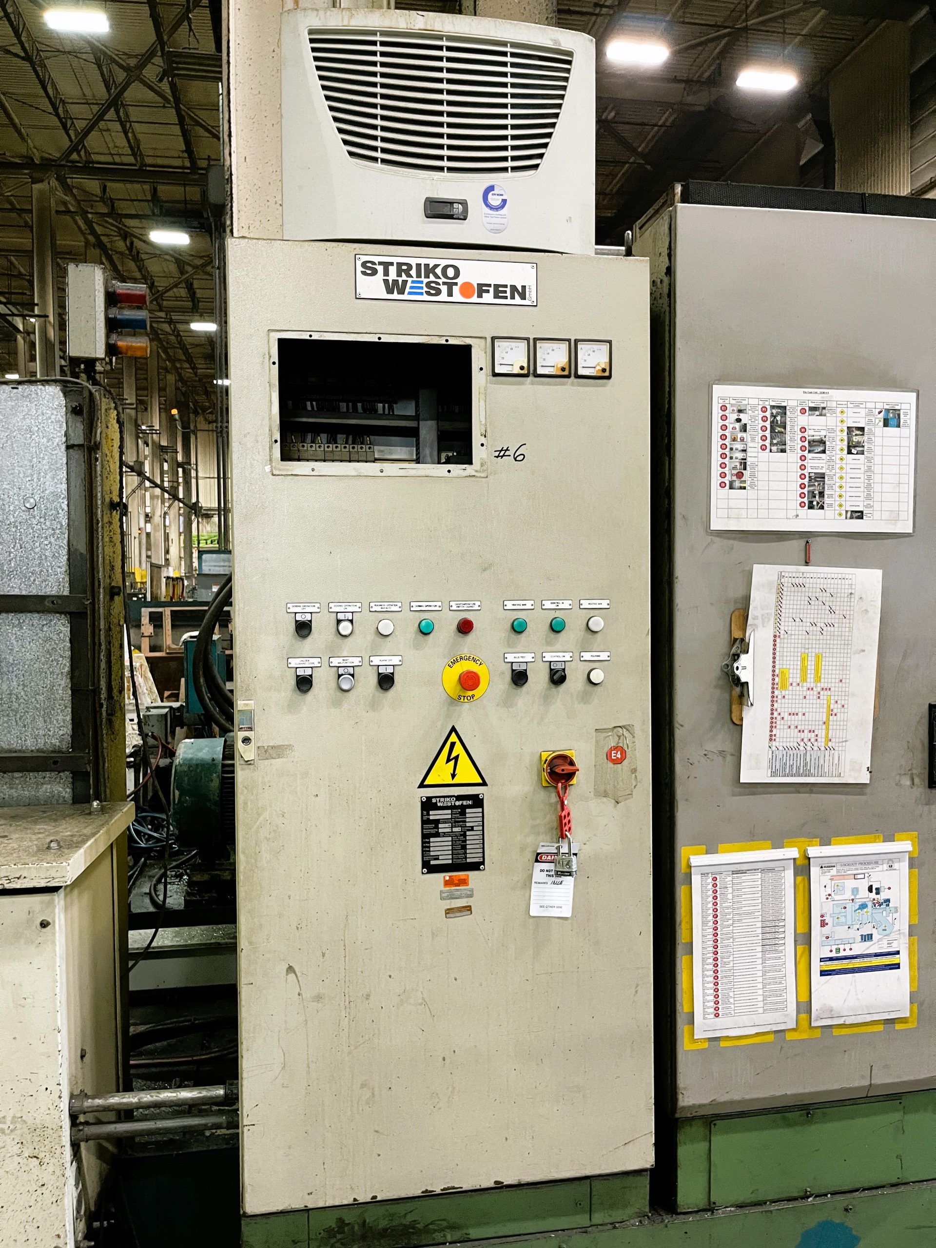 Used Buhler Evolution 180 DL 1800 Metric Ton Cold Chamber Die Casting Machine #4997