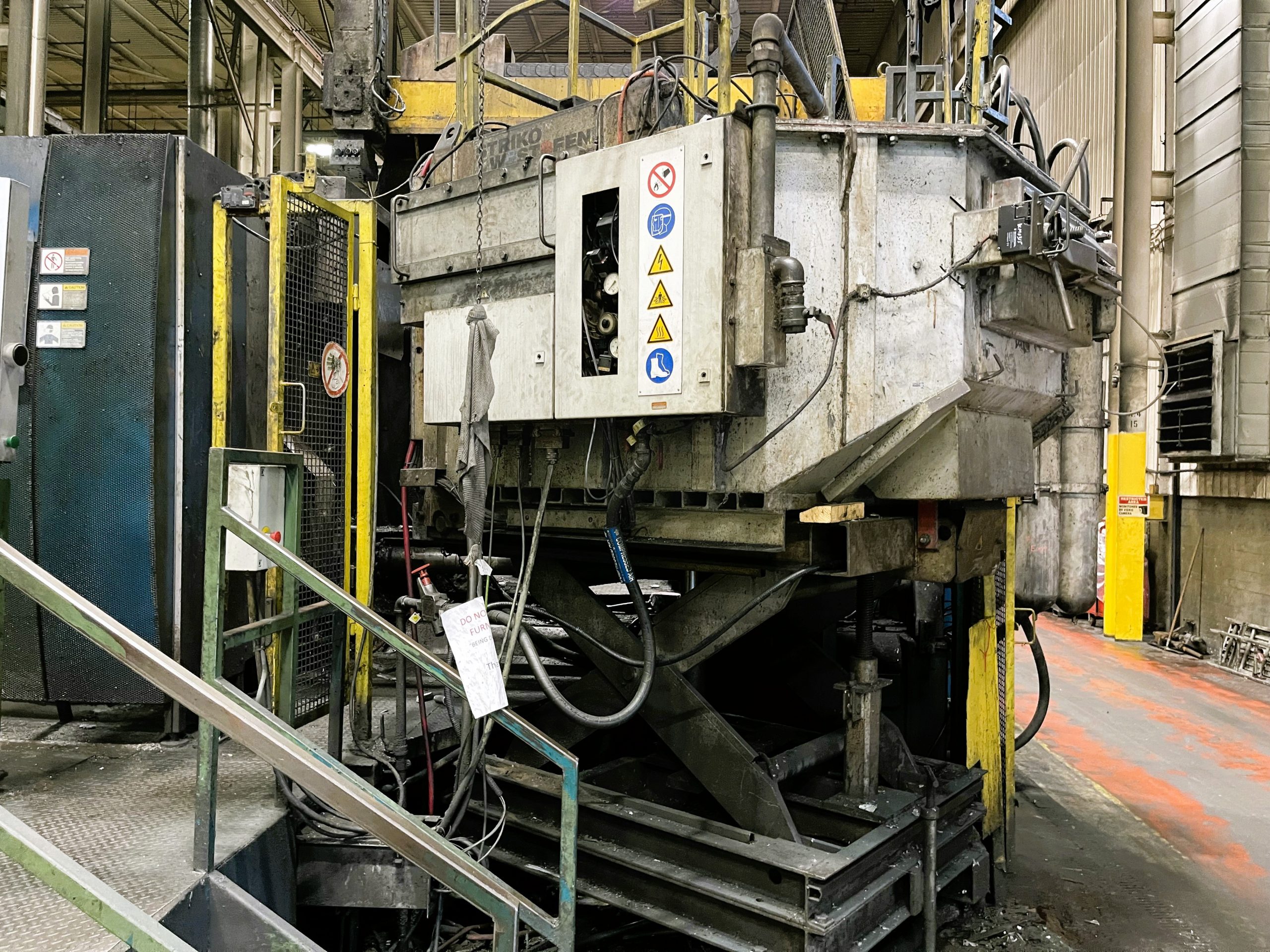 Used Buhler Evolution 180 DL 1800 Metric Ton Cold Chamber Die Casting Machine #4997