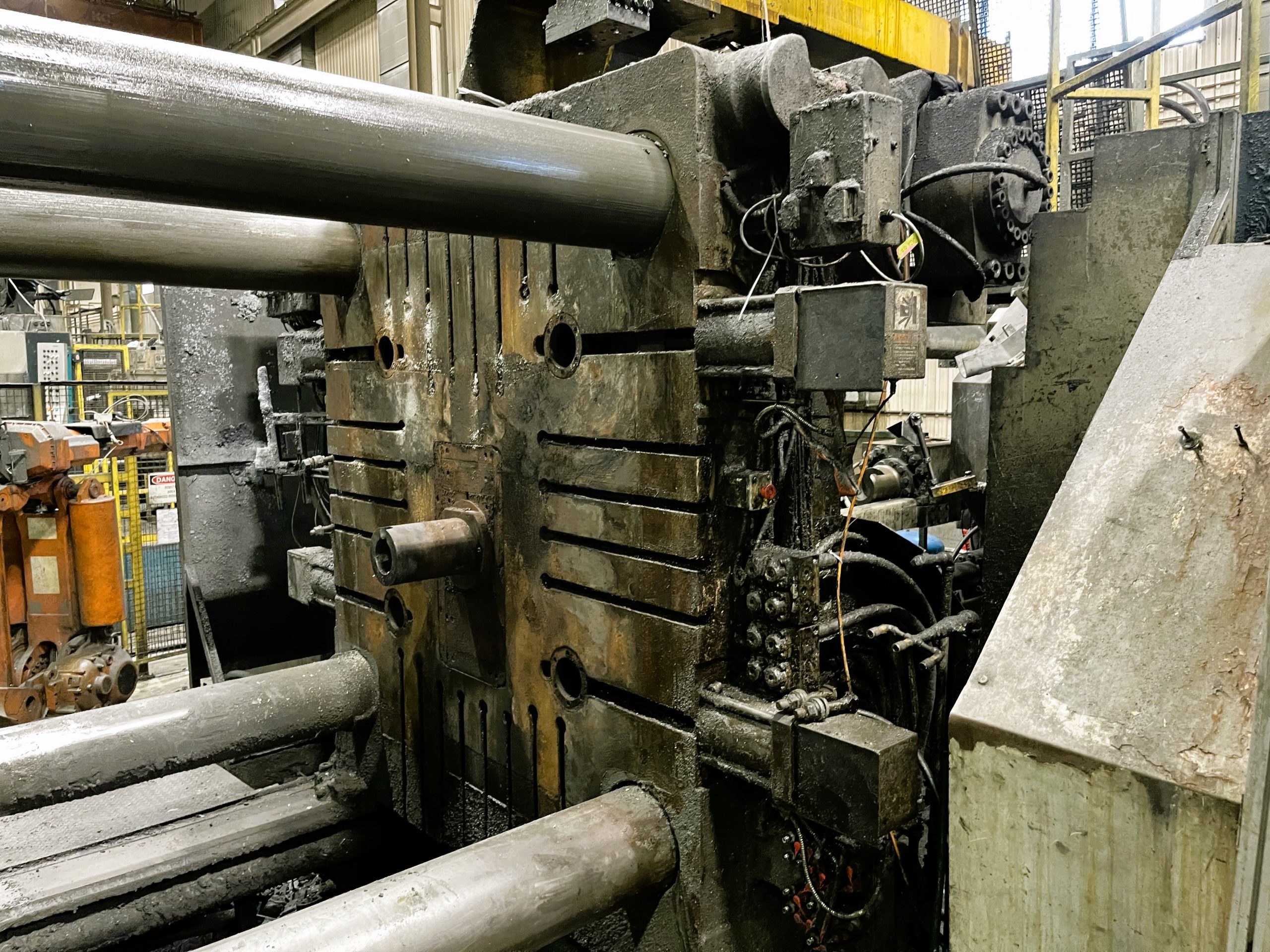 Used Buhler Evolution 180 DL 1800 Metric Ton Cold Chamber Die Casting Machine #4997