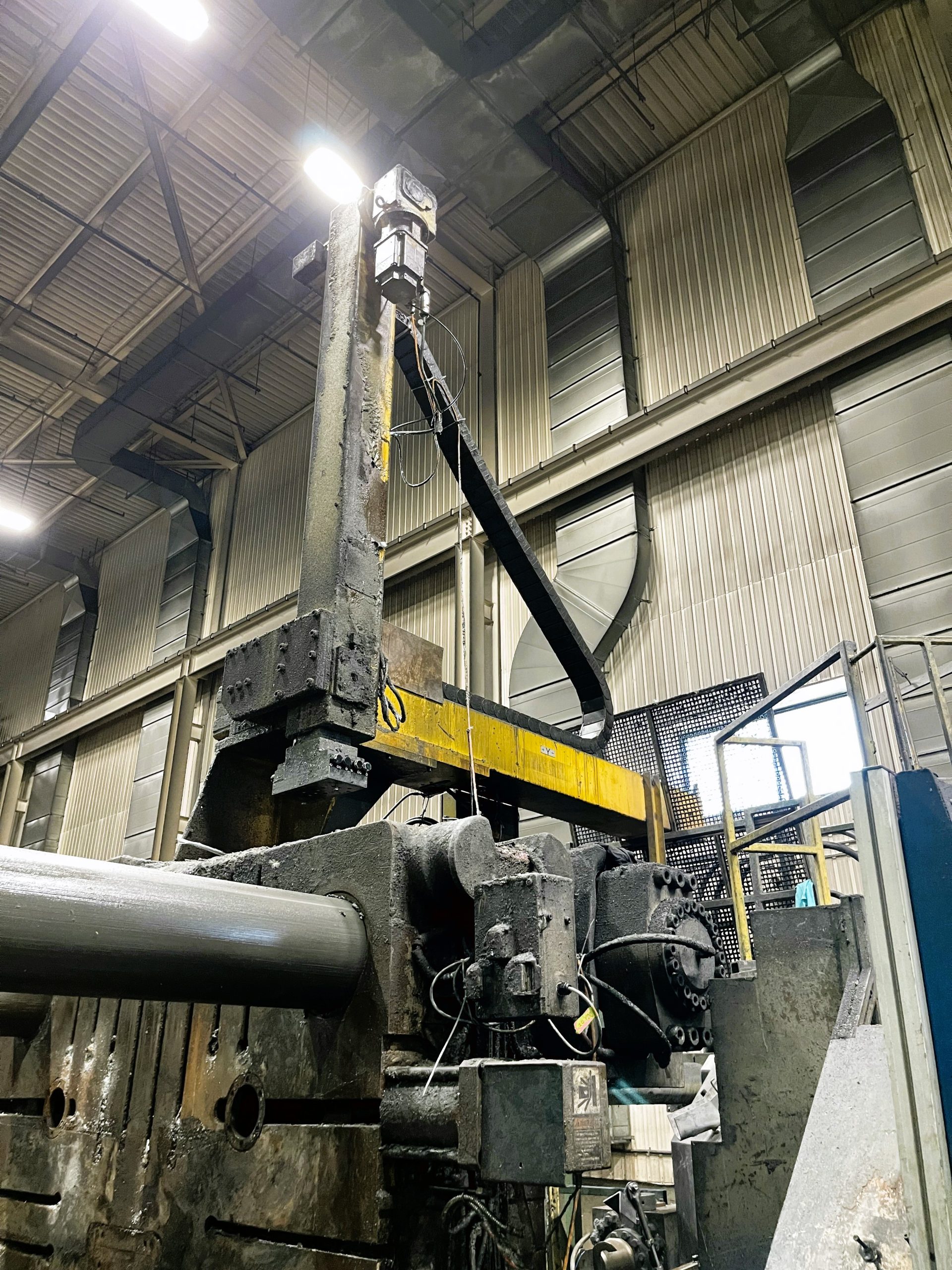 Used Buhler Evolution 180 DL 1800 Metric Ton Cold Chamber Die Casting Machine #4997