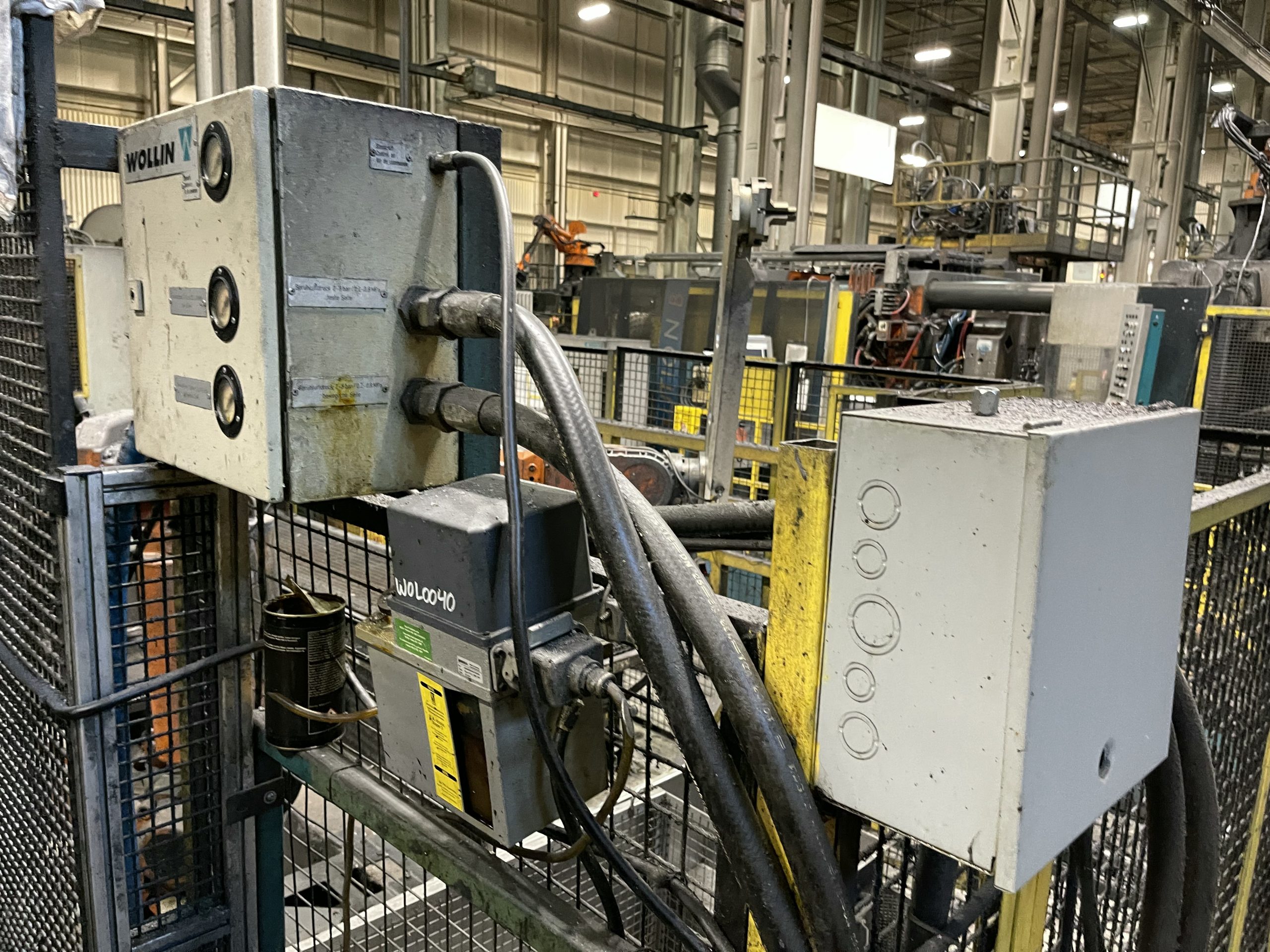 Used Buhler Evolution 180 DL 1800 Metric Ton Cold Chamber Die Casting Machine #4997