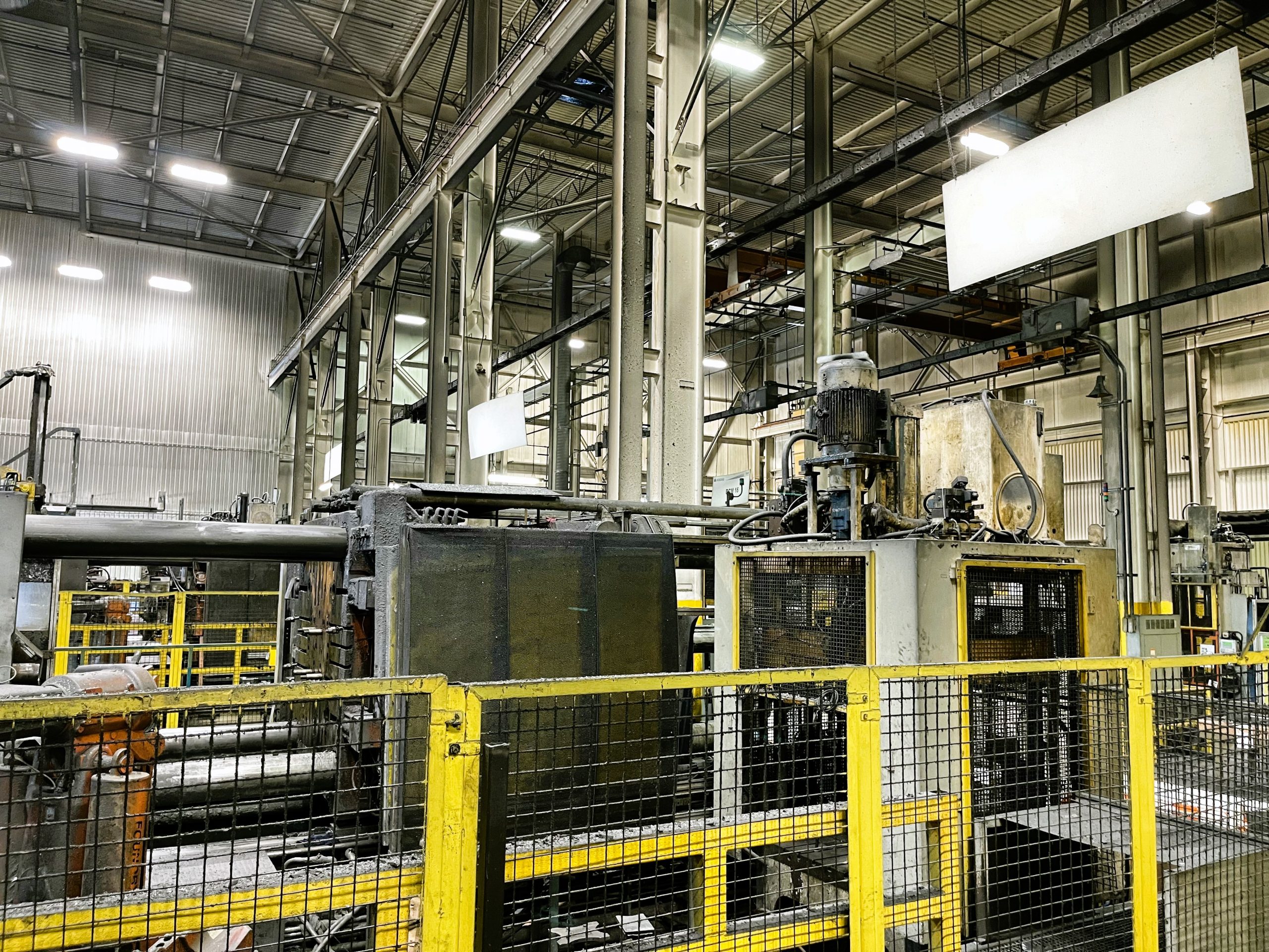 Used Buhler Evolution 180 DL 1800 Metric Ton Cold Chamber Die Casting Machine #4997