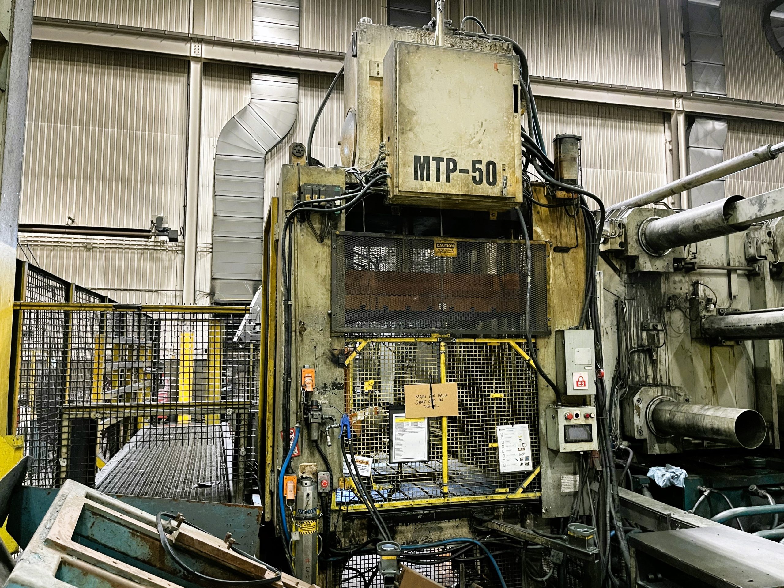 Used Buhler Evolution 180 DL 1800 Metric Ton Cold Chamber Die Casting Machine #4997