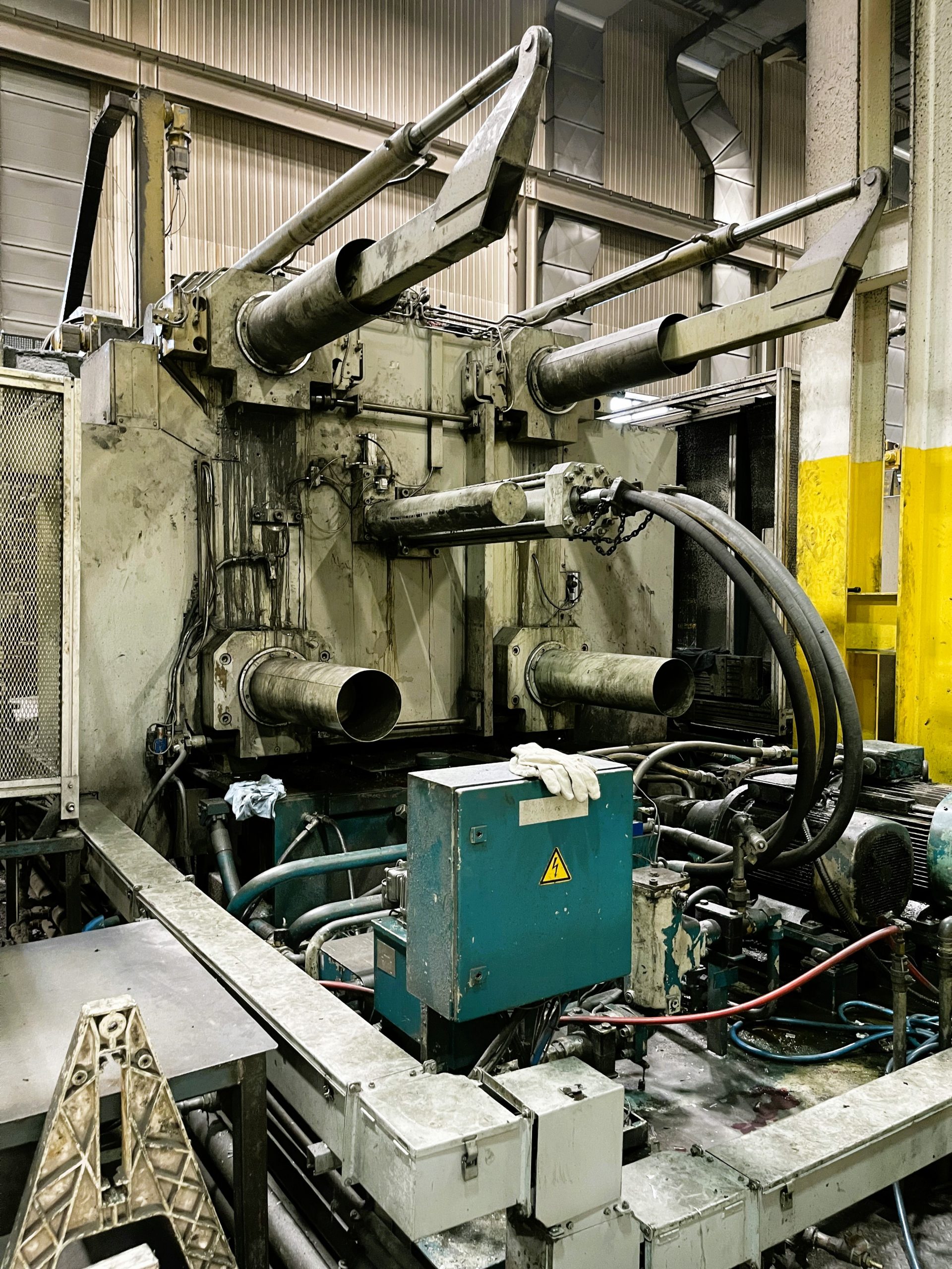 Used Buhler Evolution 180 DL 1800 Metric Ton Cold Chamber Die Casting Machine #4997