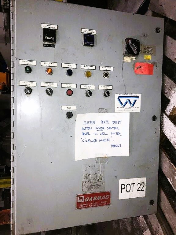 Used Gasmac Gas Reverb Melting Furnace #5000