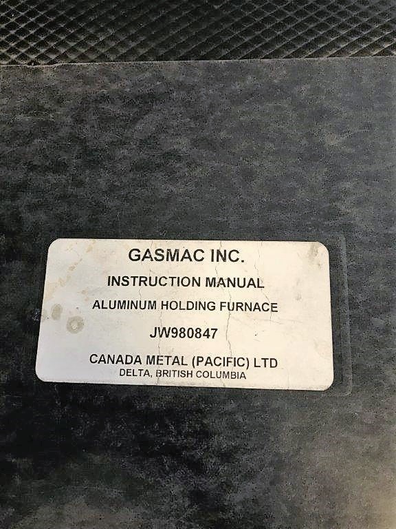 Used Gasmac Gas Reverb Melting Furnace #5000