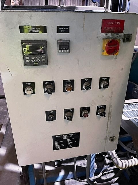 Used. Pyro Industrial Systems Aluminum. Tilting Melting Furnace
