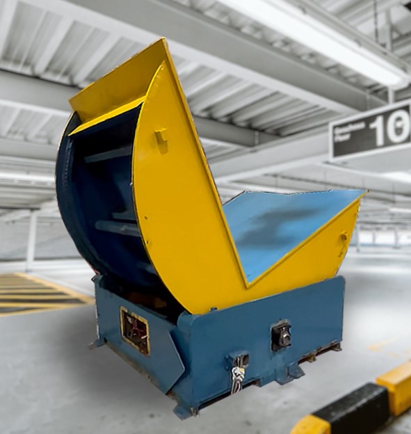 USED ASC 20 Ton Hydraulic Die Mold Upender #80965