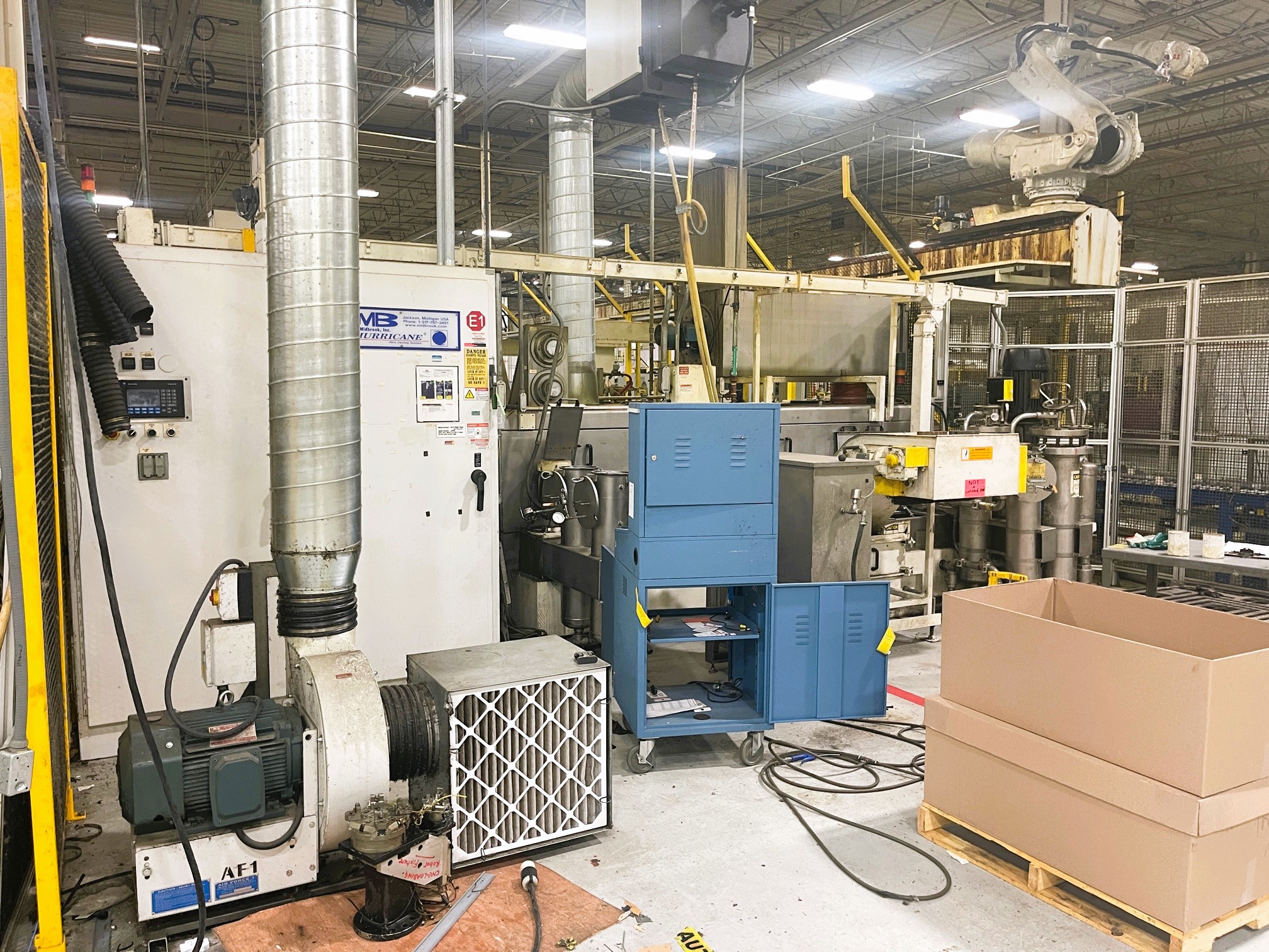 Used Hurricane Parts Cleaning System Washer #5100