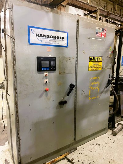 Sistema de limpieza de piezas usado Ransohoff Lavadora #5101