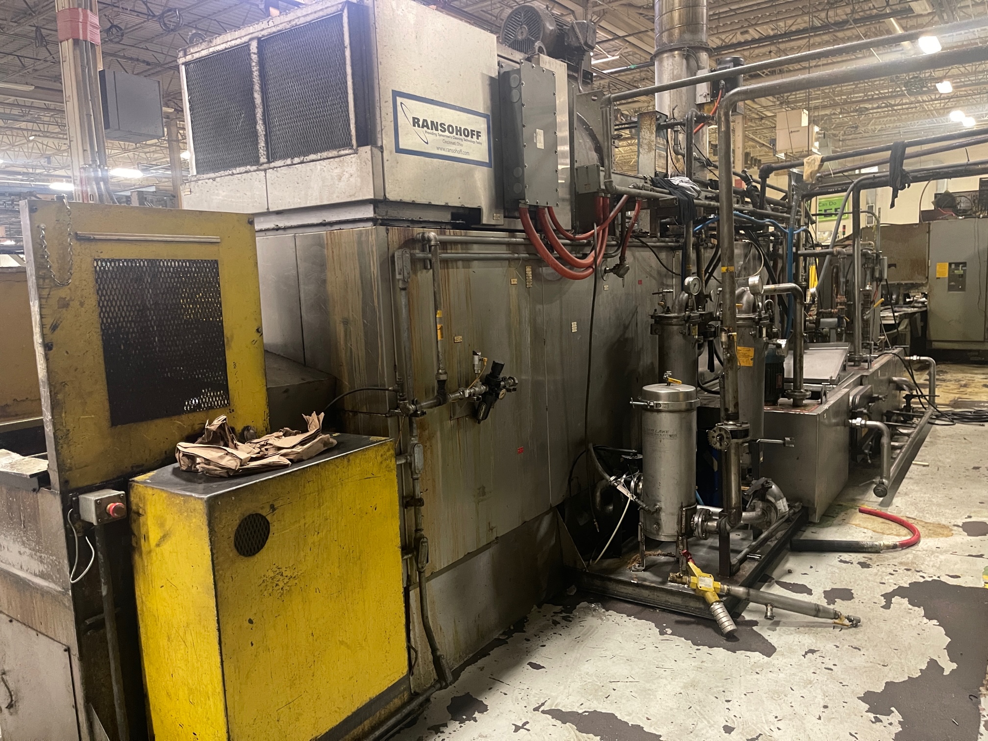 Used Ransohoff Parts Cleaning System Washer #5101