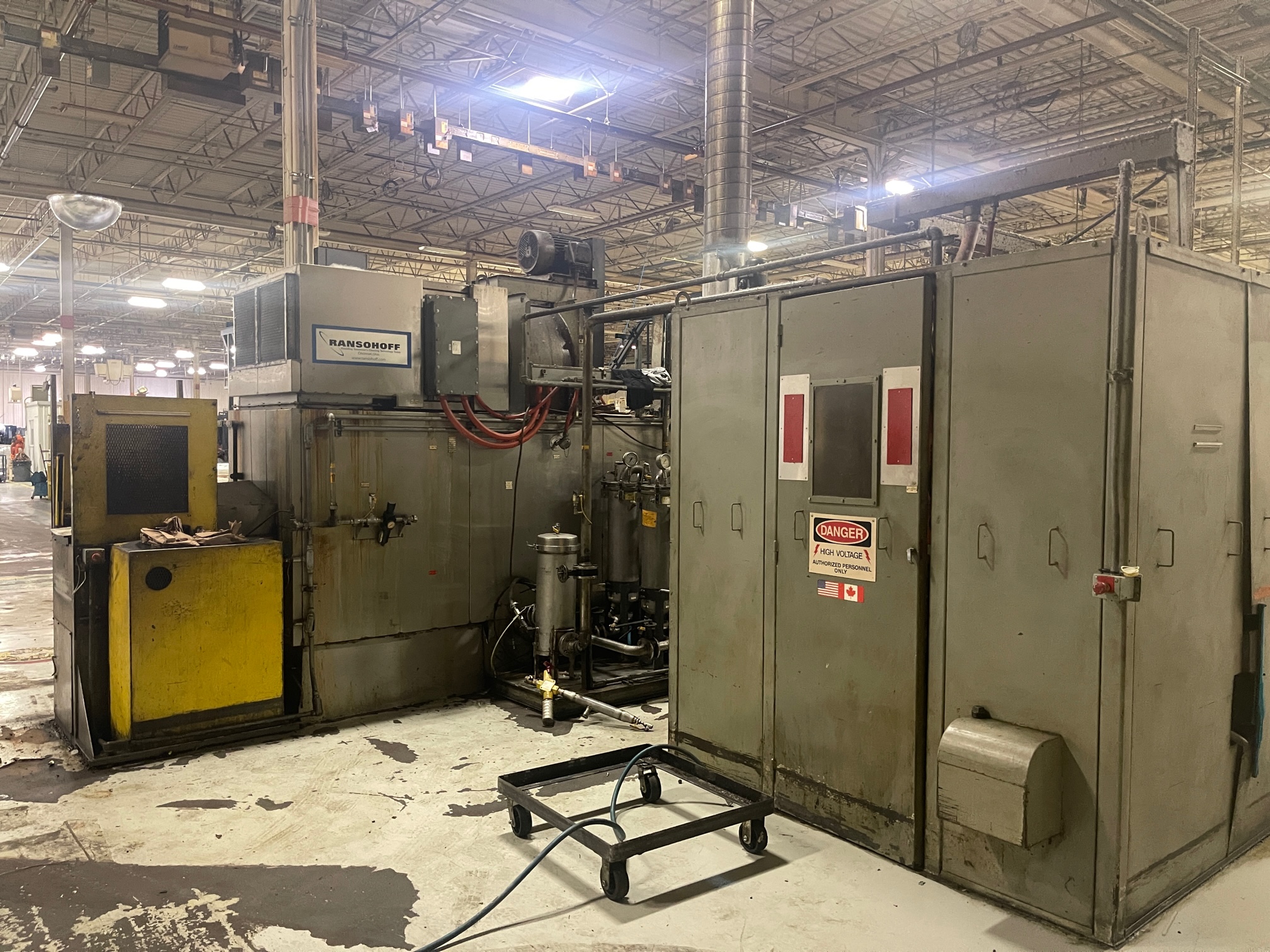 Used Ransohoff Parts Cleaning System Washer #5101