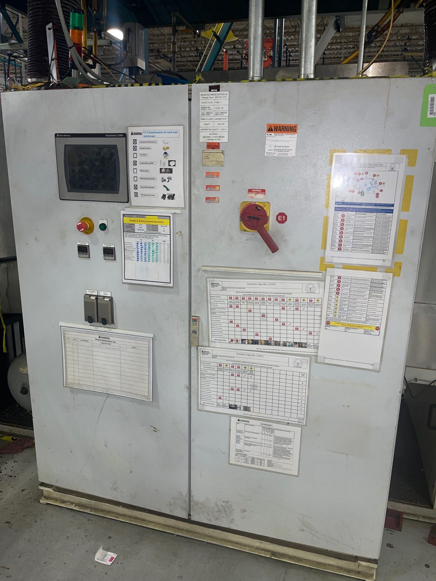 Used Brican Parts Cleaning System Washer #5103