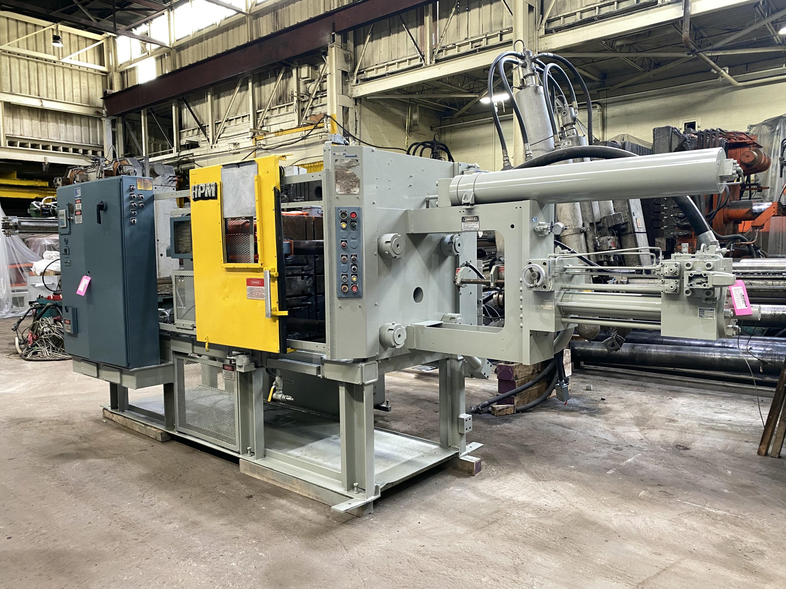 Used HPM 200 U 200 A Ton Cold Chamber Die Casting Machine #5002