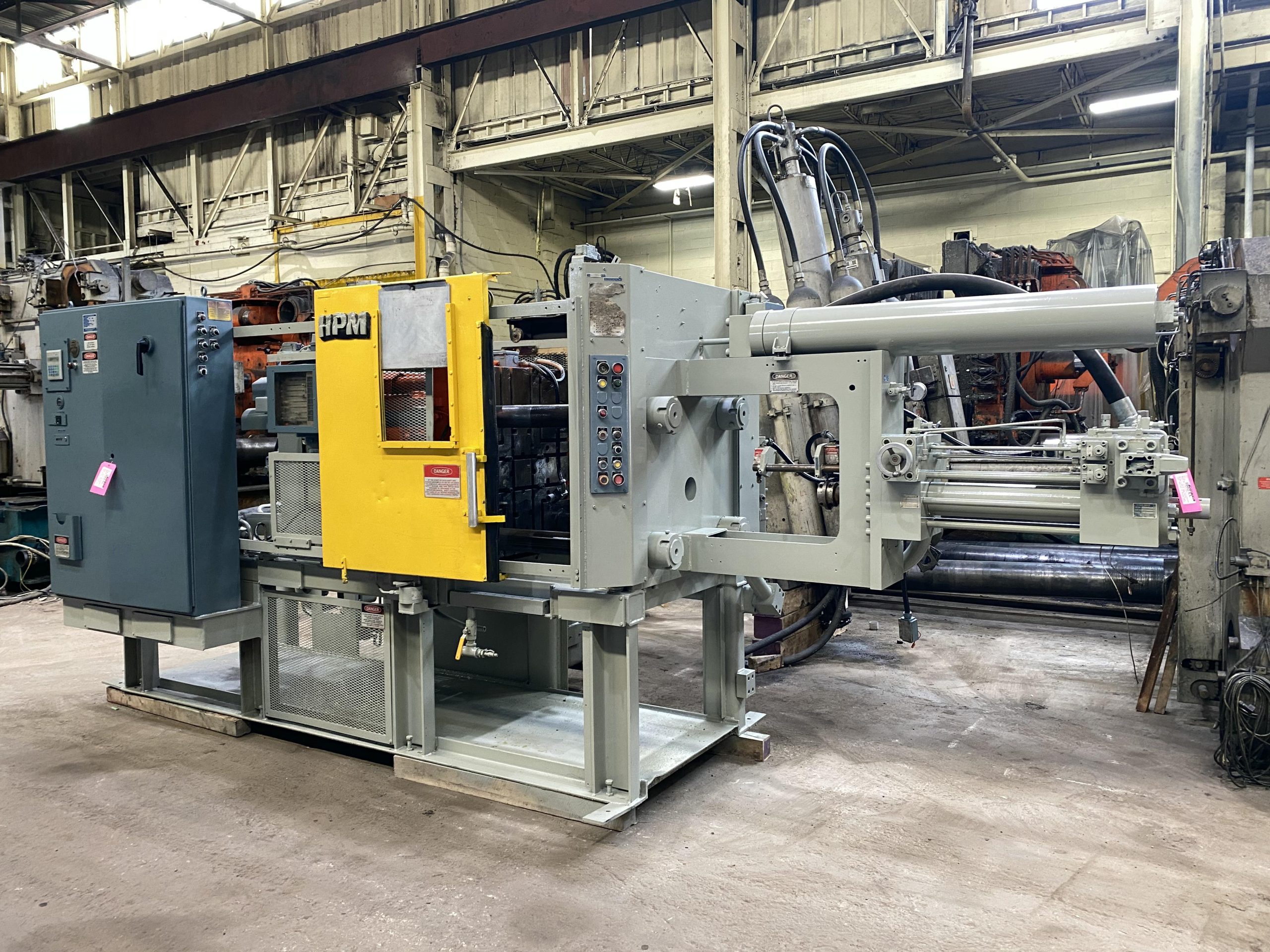 Used HPM 200 U 200 A Ton Cold Chamber Die Casting Machine #5002