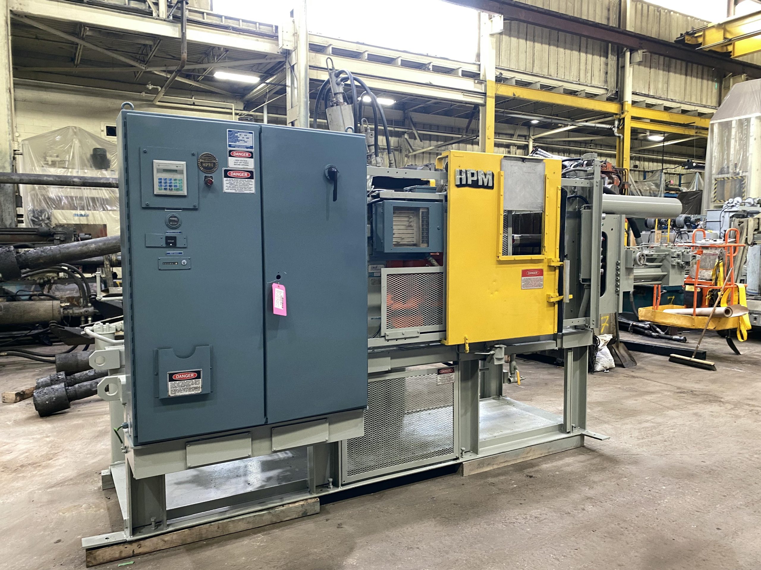 Used HPM 200 U 200 A Ton Cold Chamber Die Casting Machine #5002