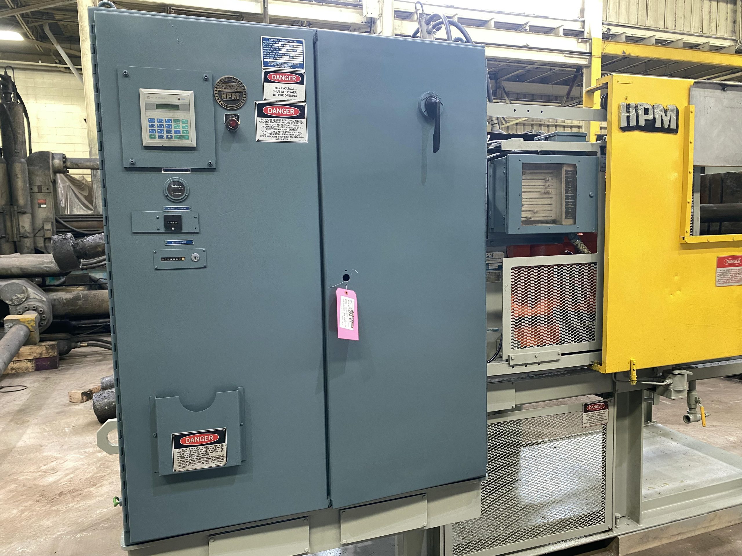 Used HPM 200 U 200 A Ton Cold Chamber Die Casting Machine #5002