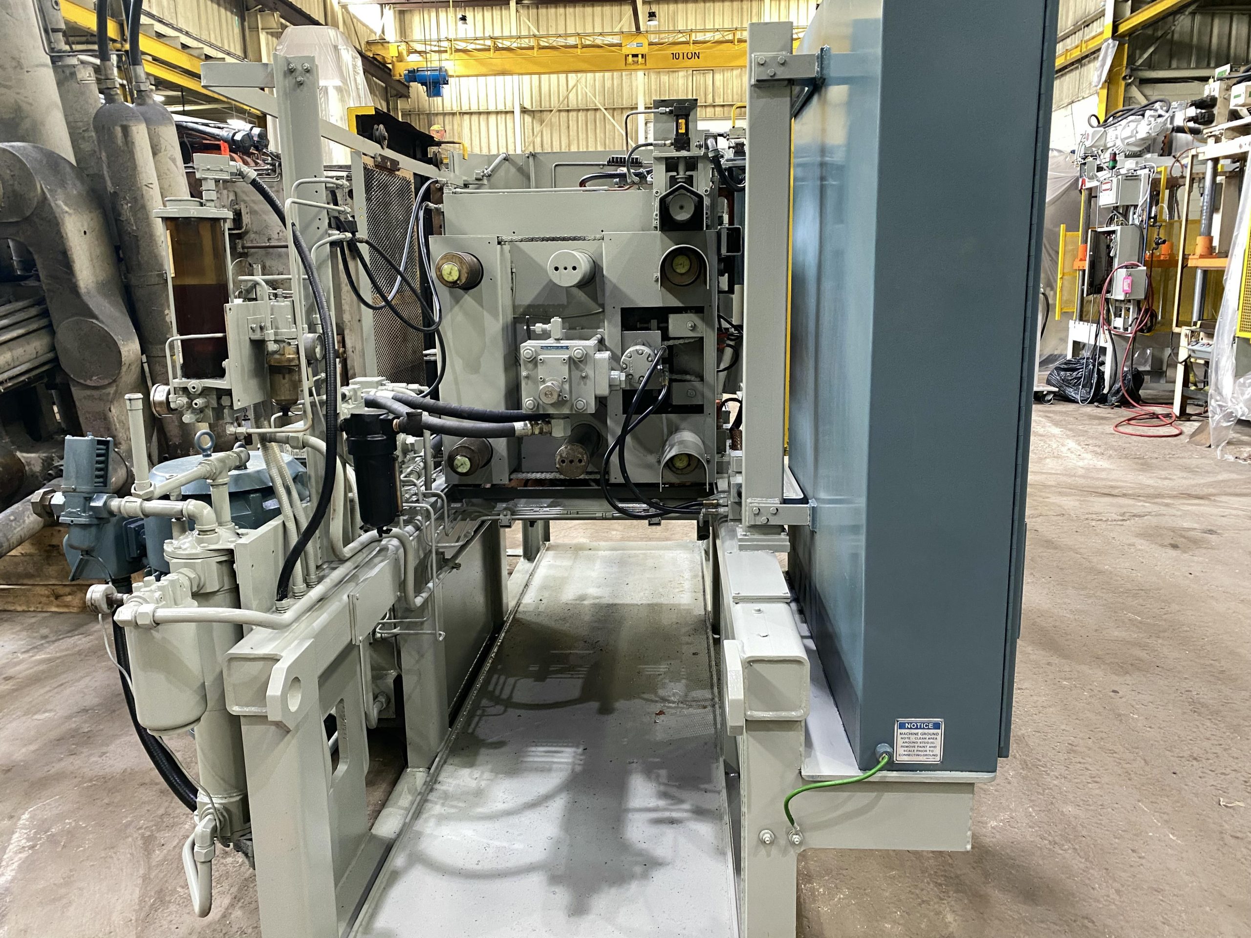 Used HPM 200 U 200 A Ton Cold Chamber Die Casting Machine #5002