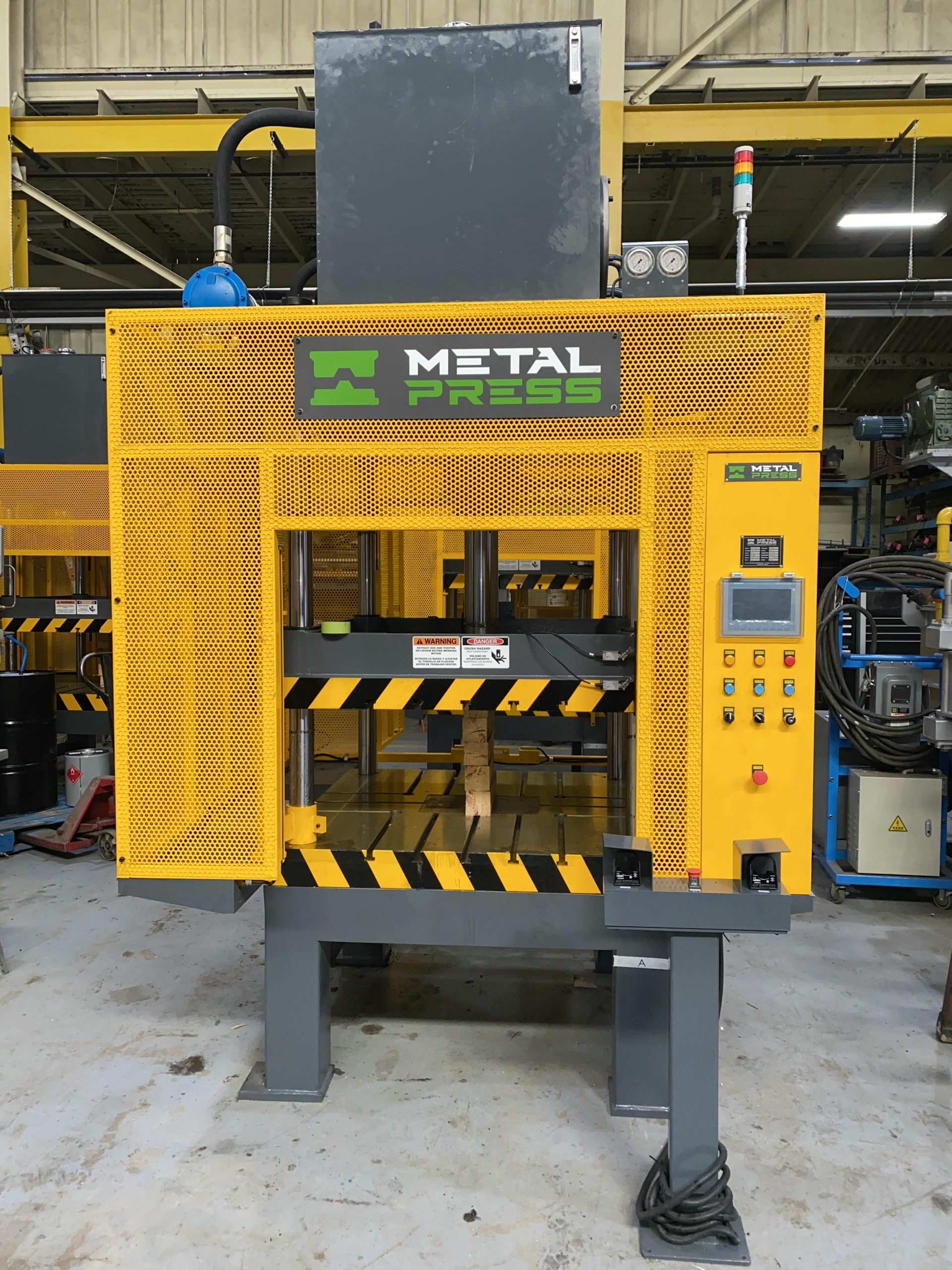 New MetalPress 35 Ton Trim Press Die Casting #80962