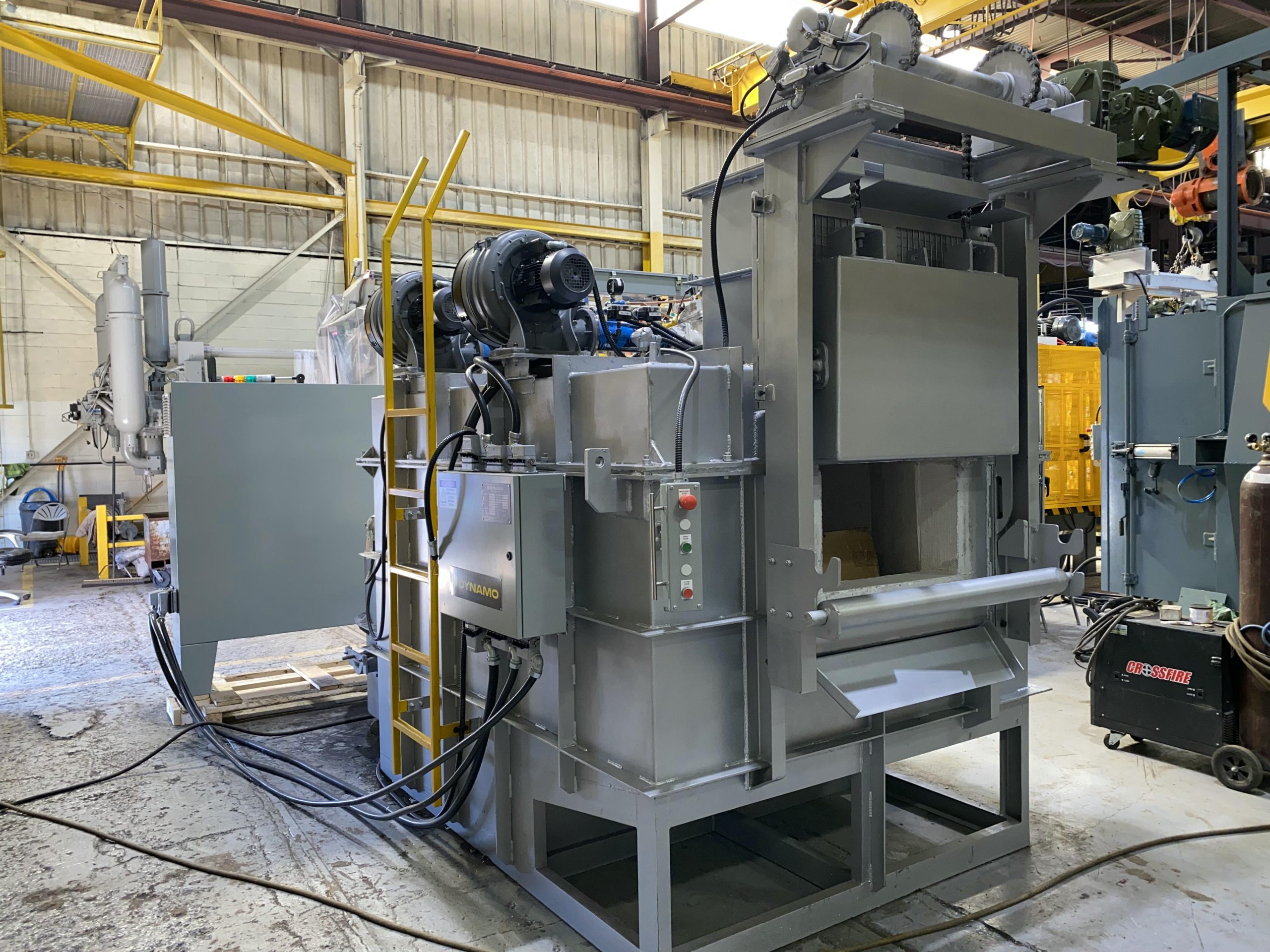 NEW DRY HEARTH 3300 LBS GAS MELTING FURNACE #80945