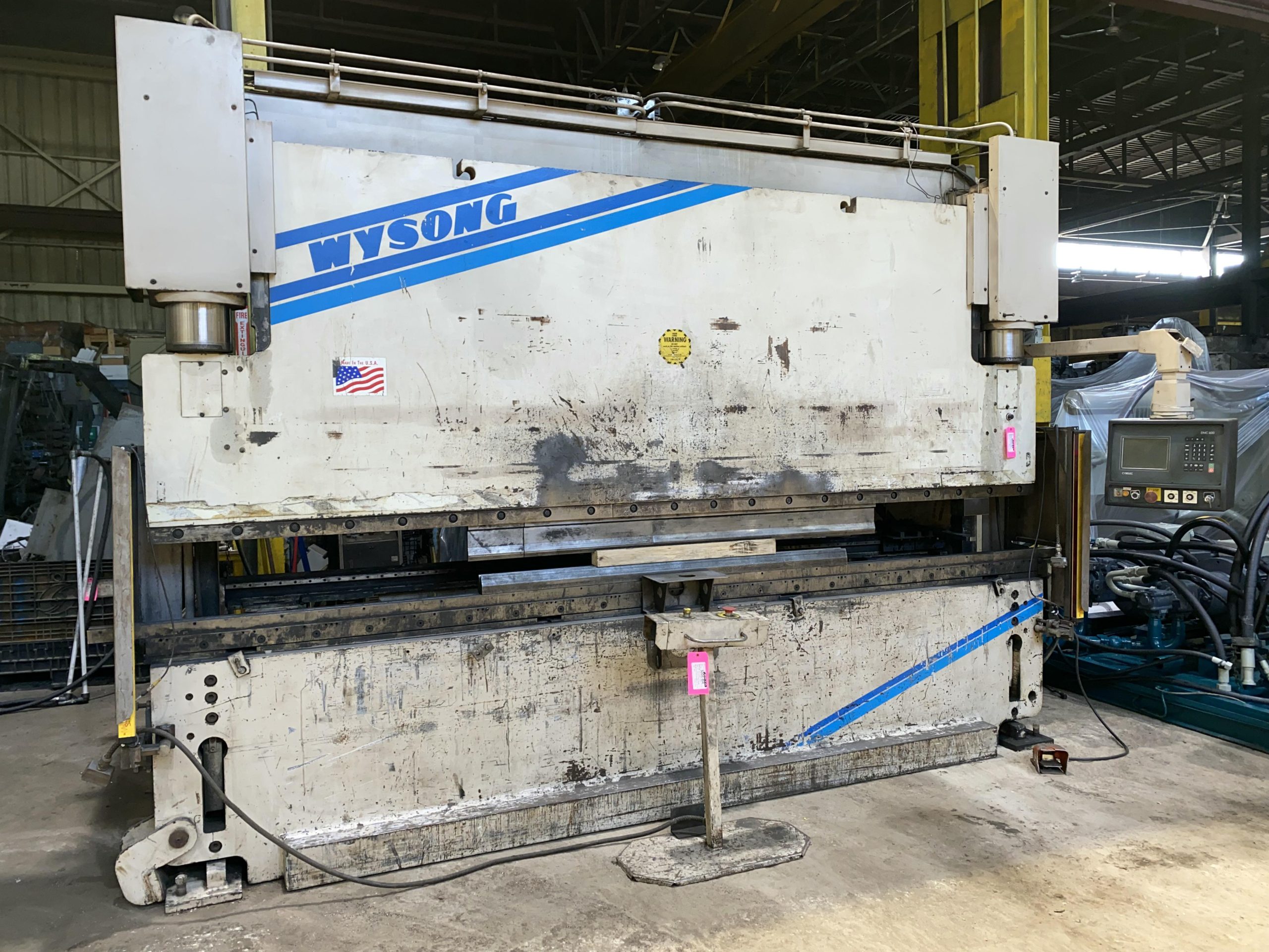 Used Wysong 250 Ton Press Brake