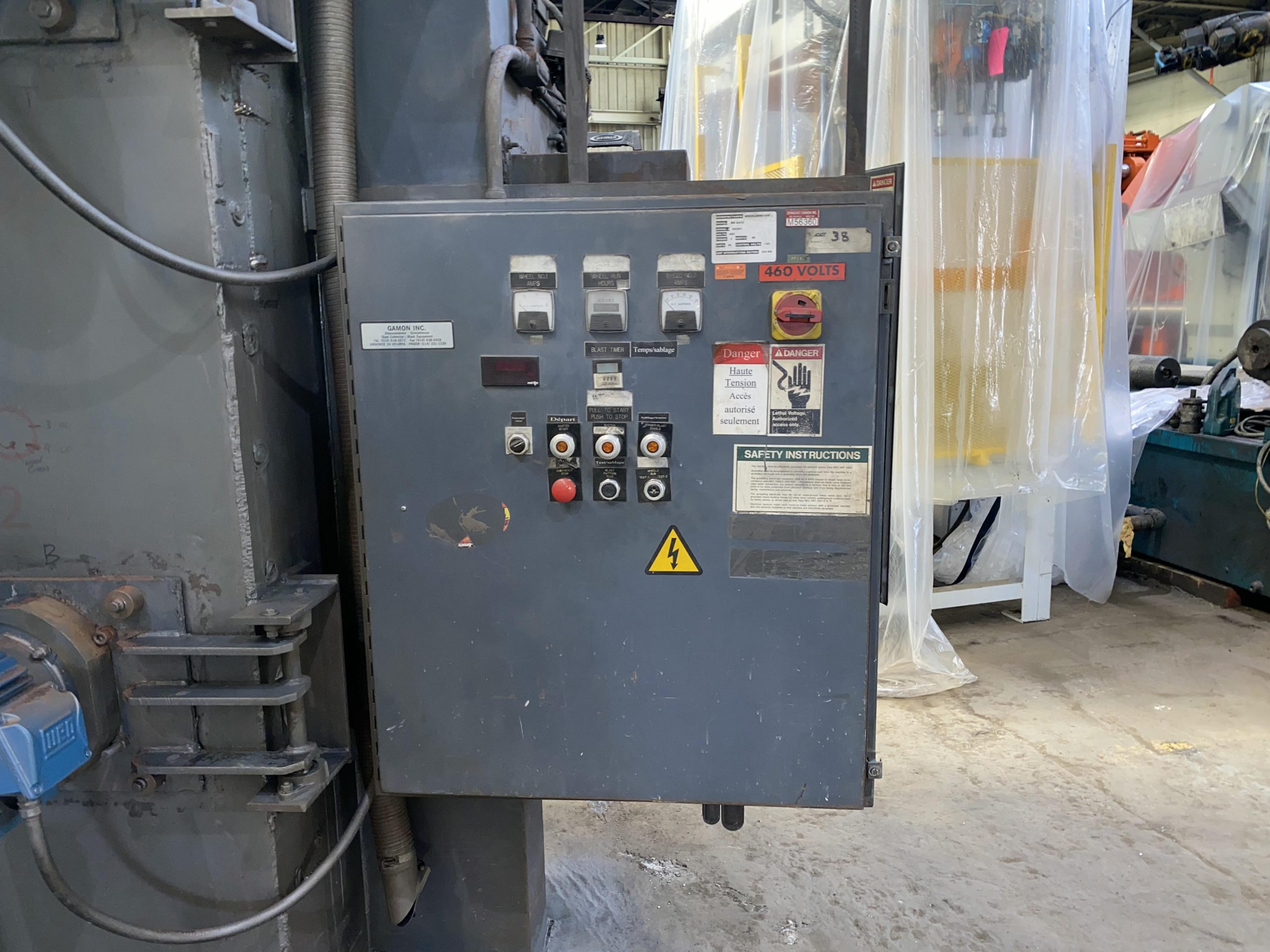 Shot Blaster Spinner Hanger