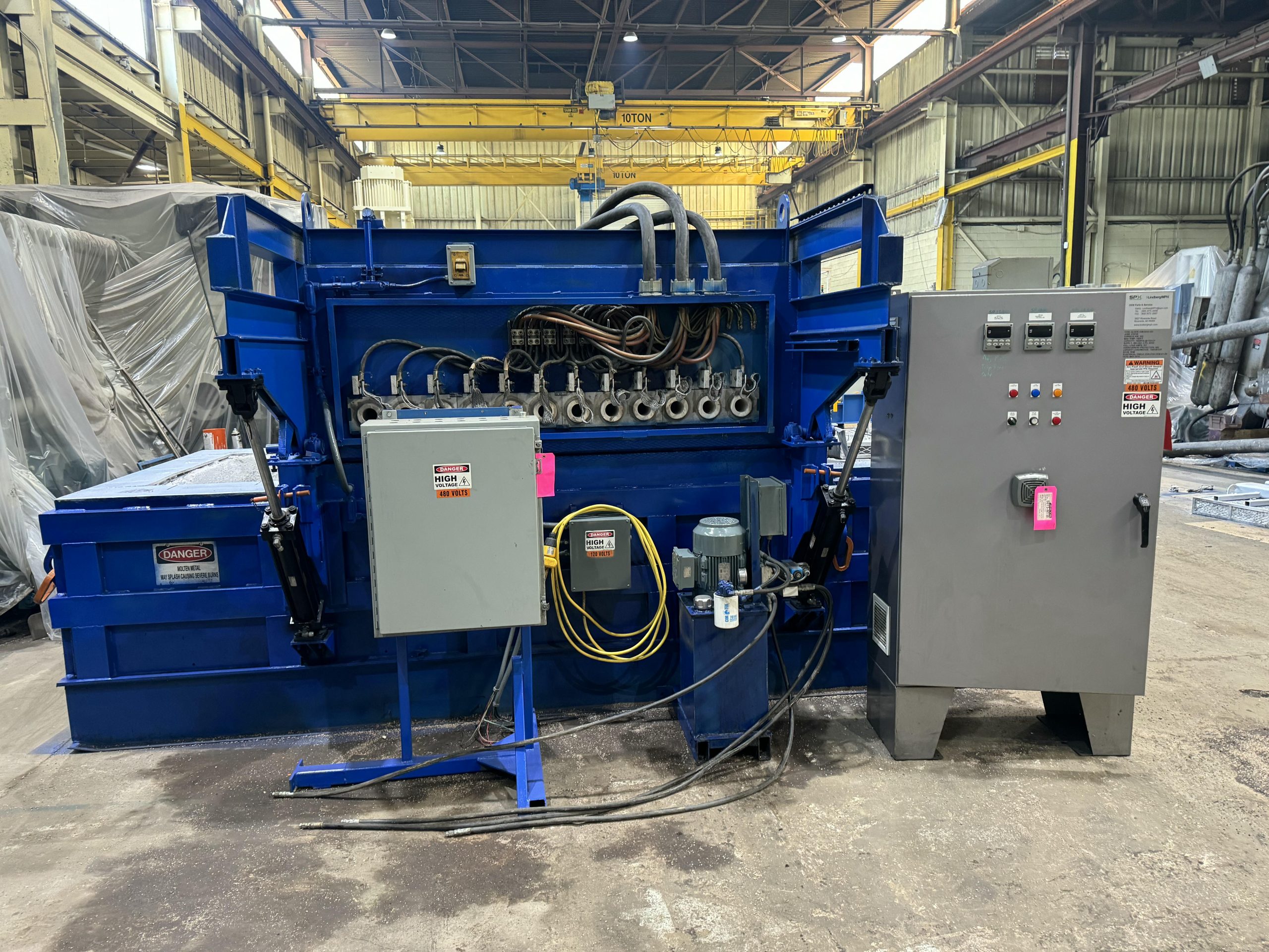 MELTING ALUMINUM FURNACE