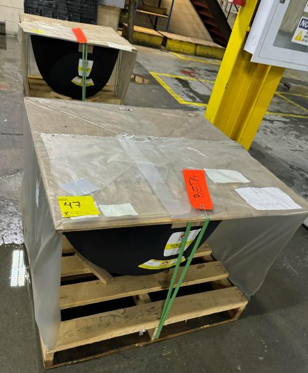 Used Aluminum Crucible Melting & Holding Gas Furnace #5024