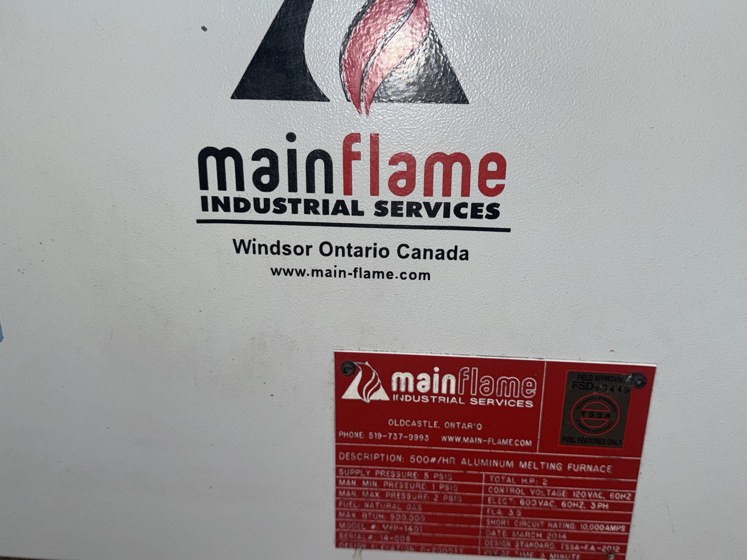main Flame industrial service