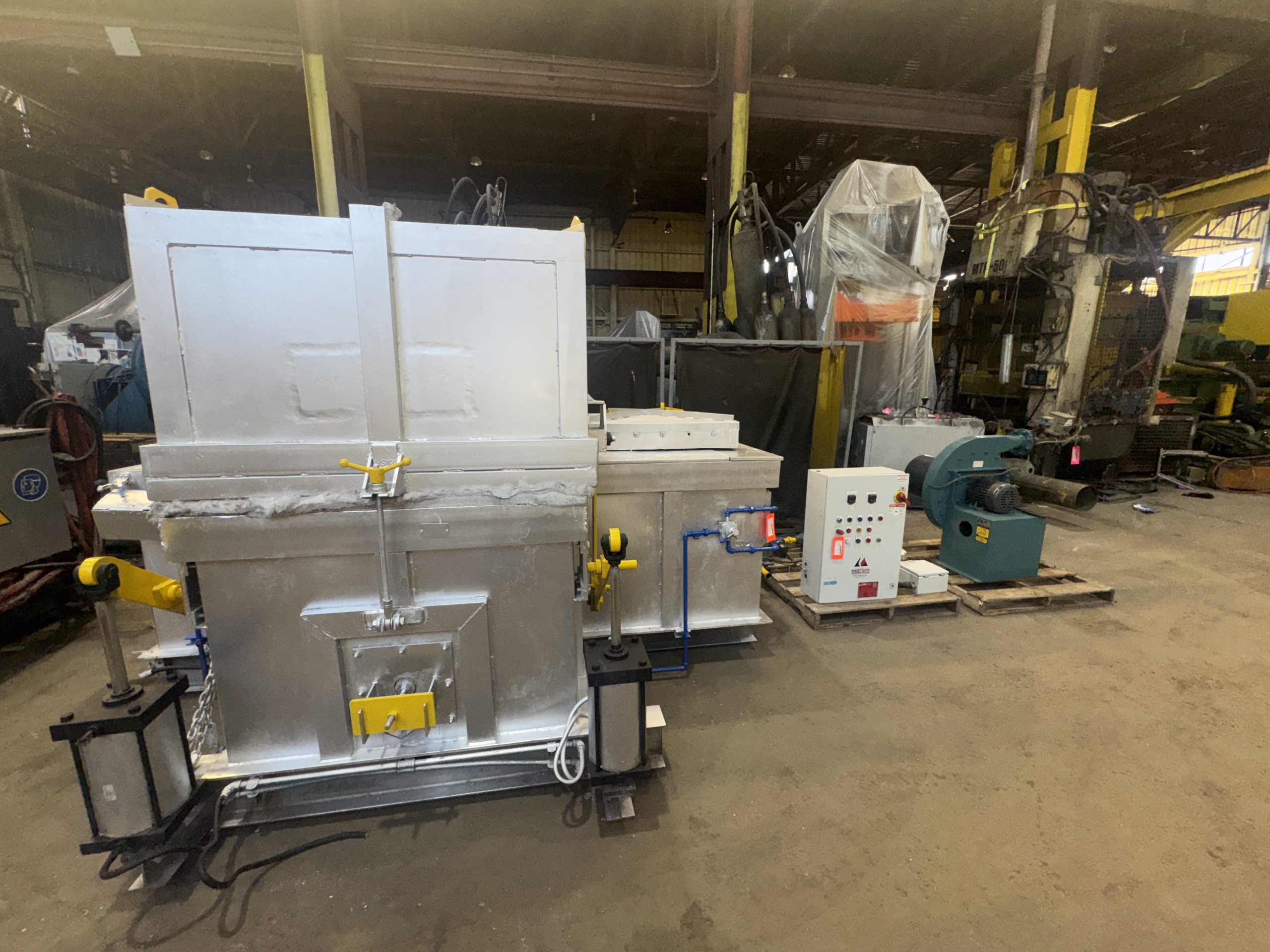 Used Hamilton Thermal Aluminum Gas Melting Furnace